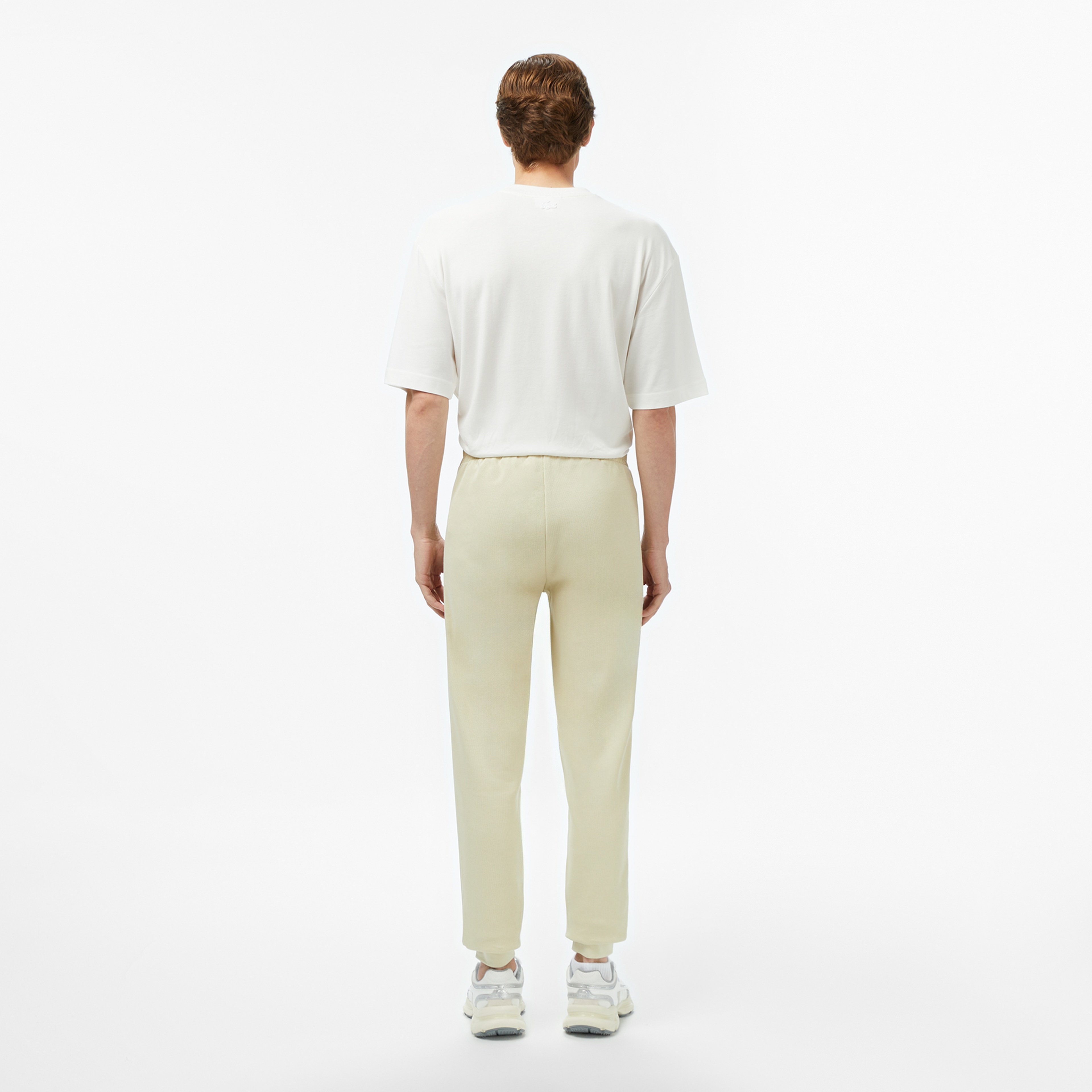 Erkek Classic Fit Bej Eşofman Altı