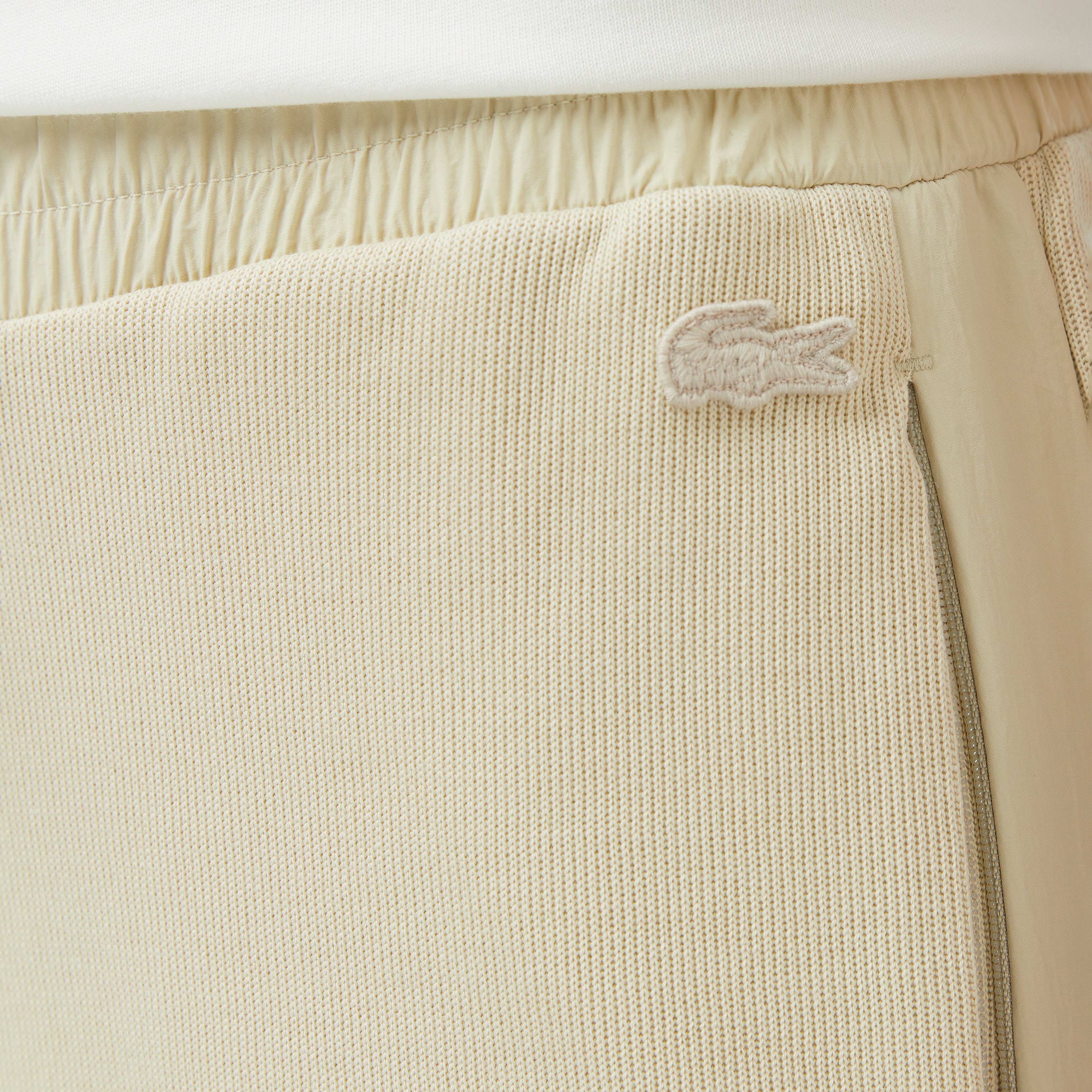 Erkek Classic Fit Bej Eşofman Altı