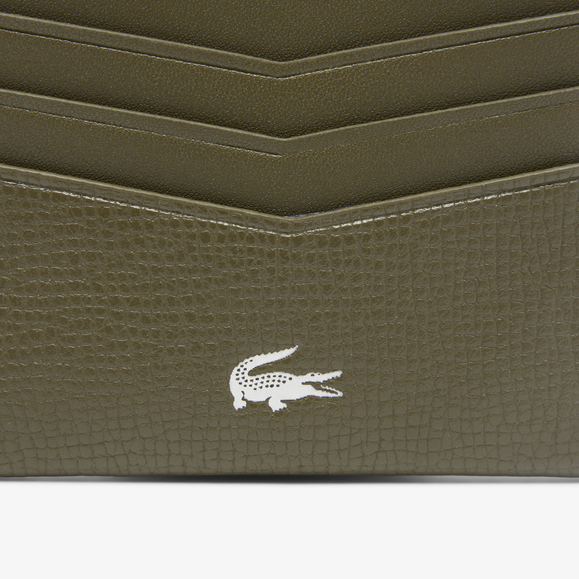 Lacoste Erkek Deri Yeşil Kartlık görsel 4