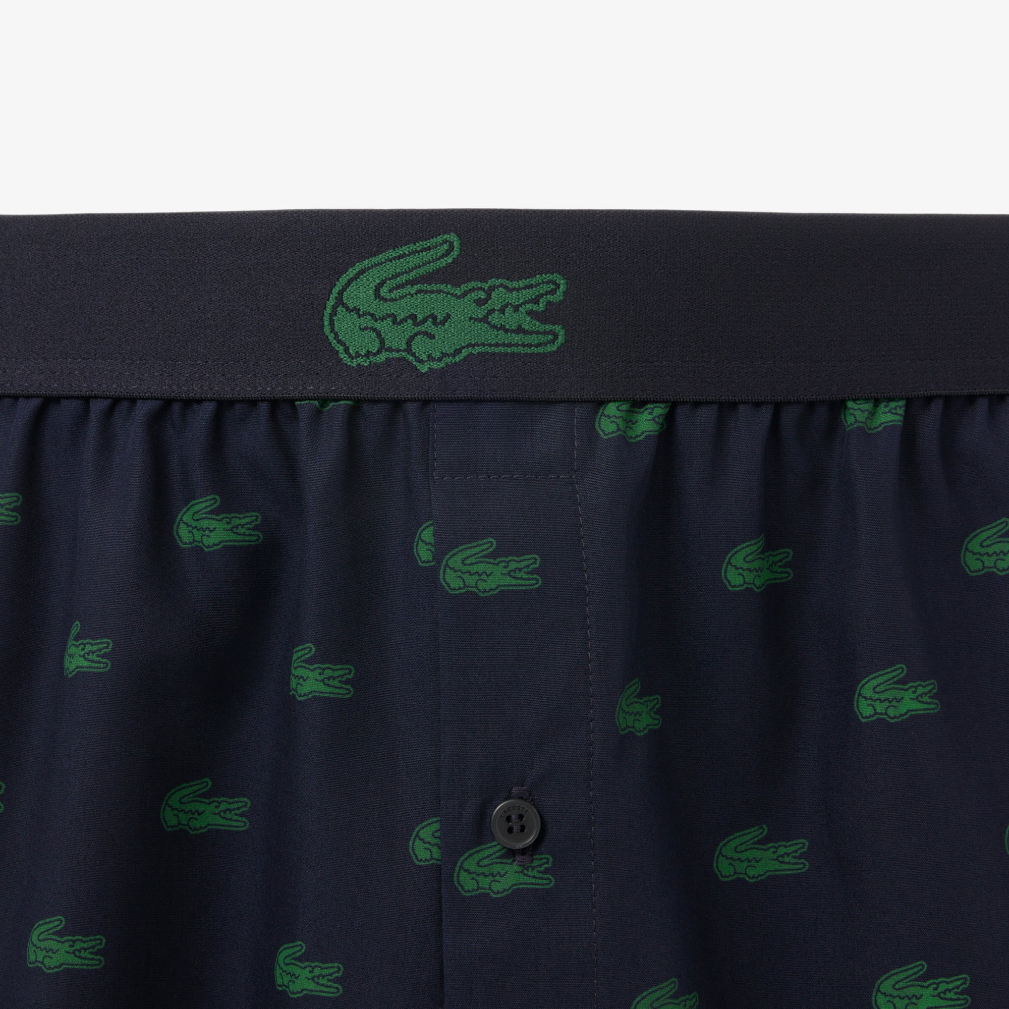 Lacoste Erkek 3'lü Koyu Renkli Boxer görsel 7