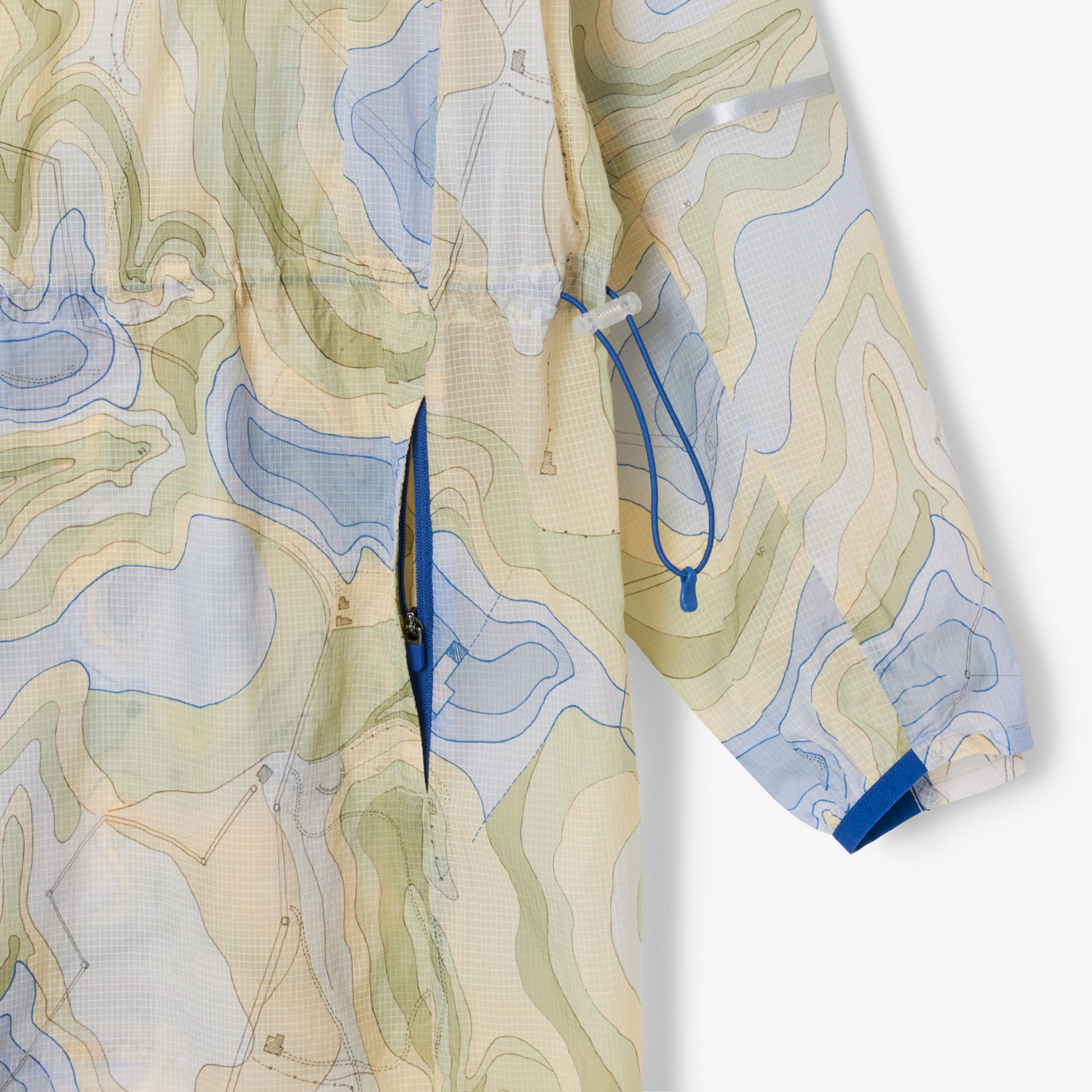 Kadın Oversize Fit Kapüşonlu Renkli Mont