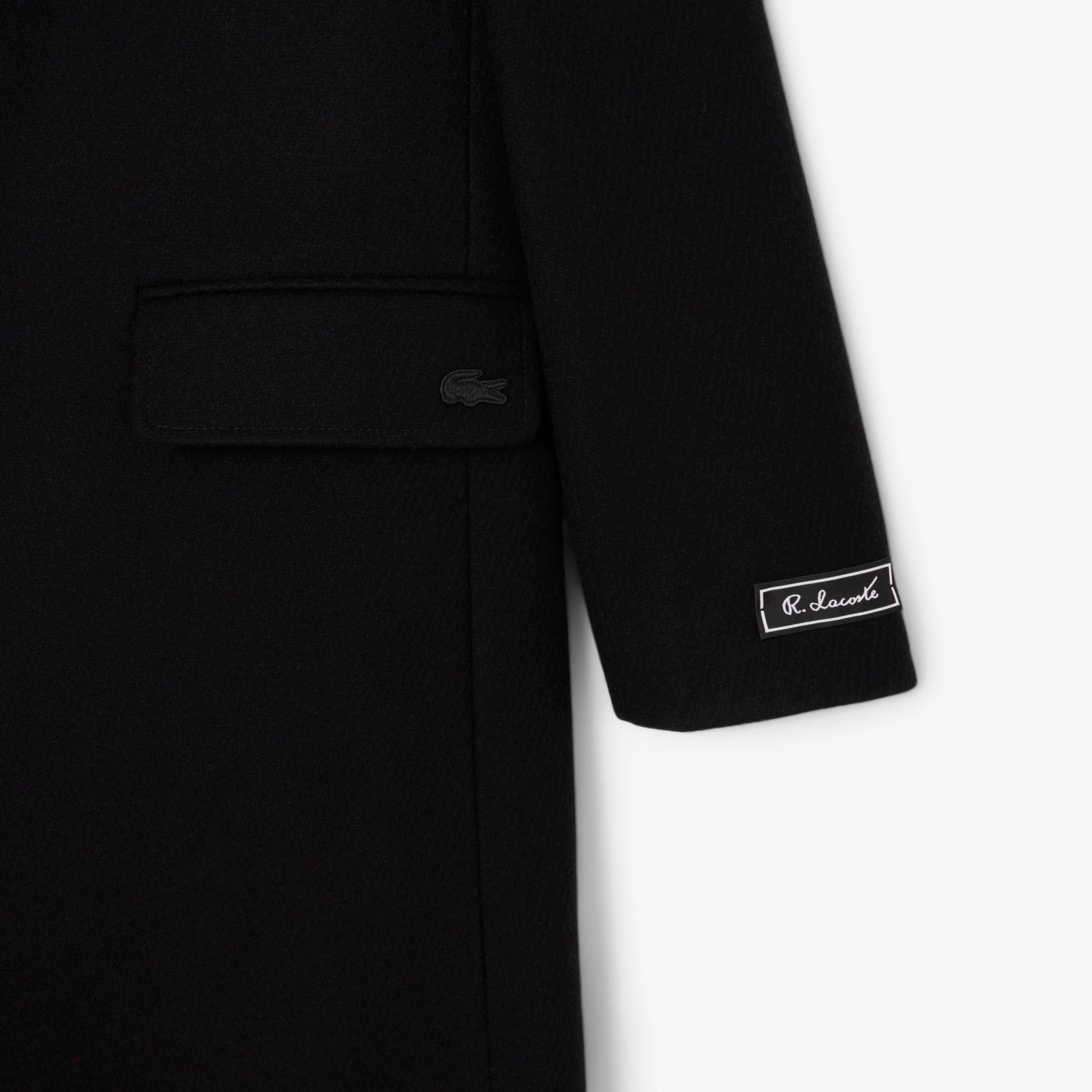 Erkek Classic Fit Siyah Kaban