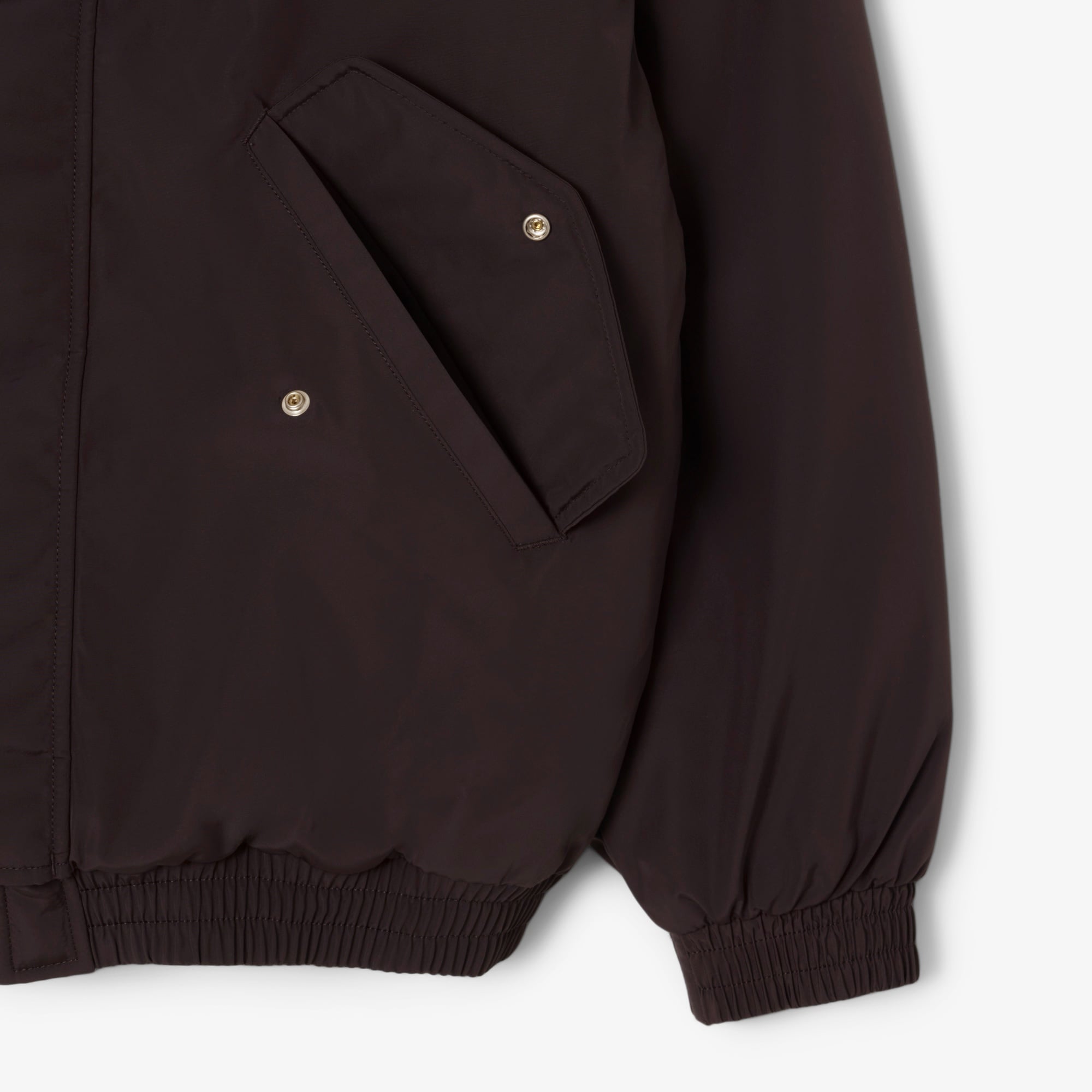 Erkek Classic Fit Kahverengi Bomber Ceket