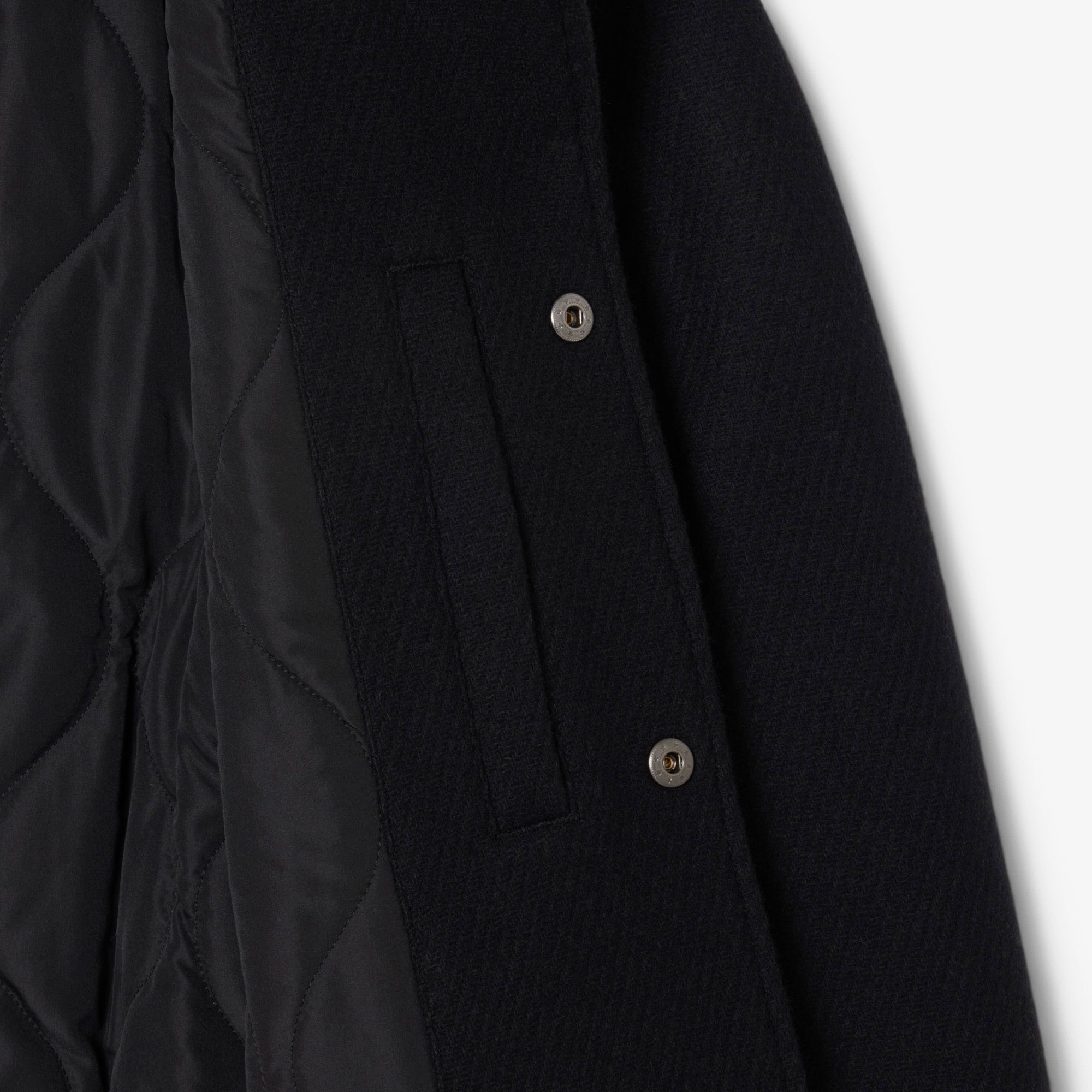 Erkek Classic Fit Gömlek Yaka Baskılı Siyah Ceket