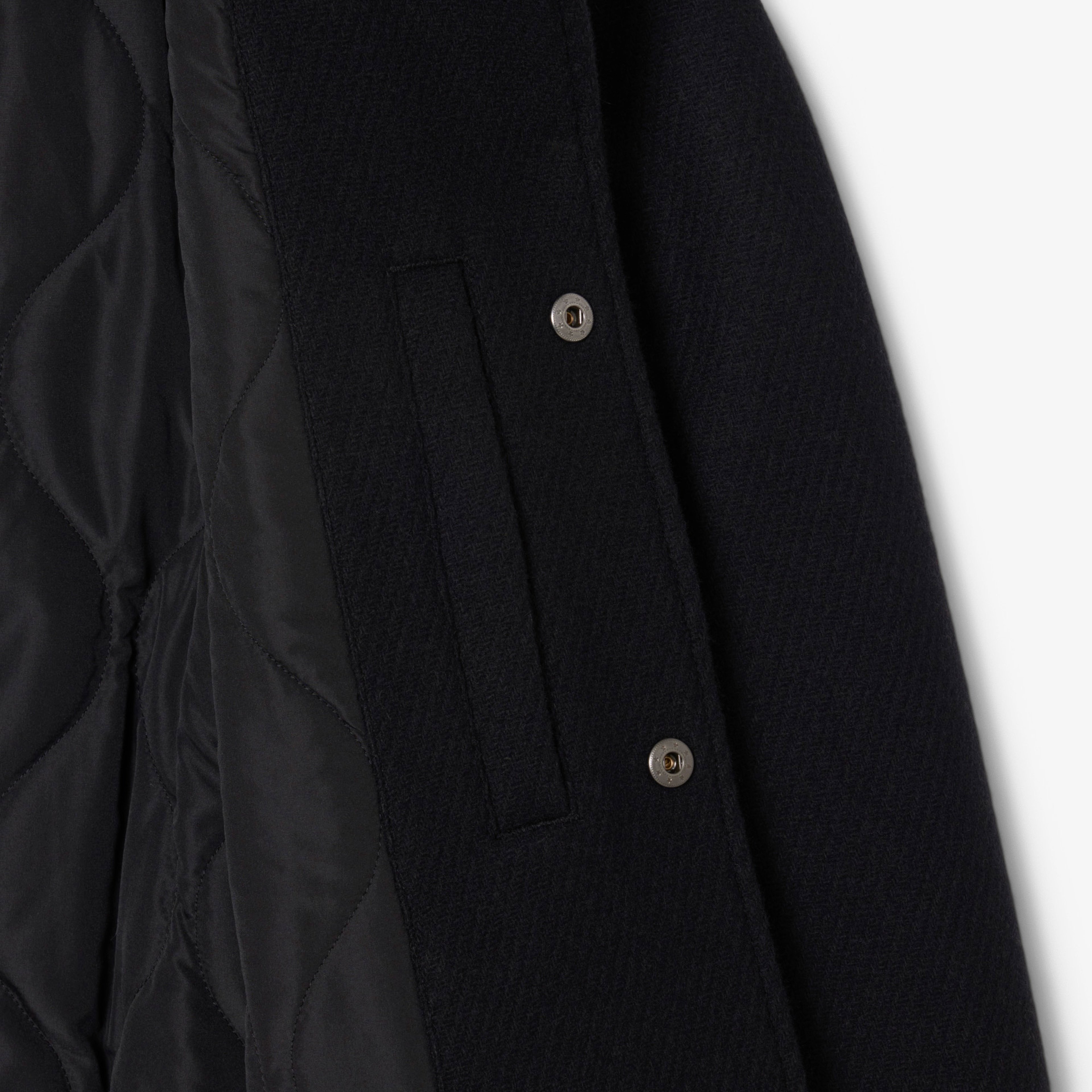 Erkek Classic Fit Gömlek Yaka Baskılı Siyah Ceket