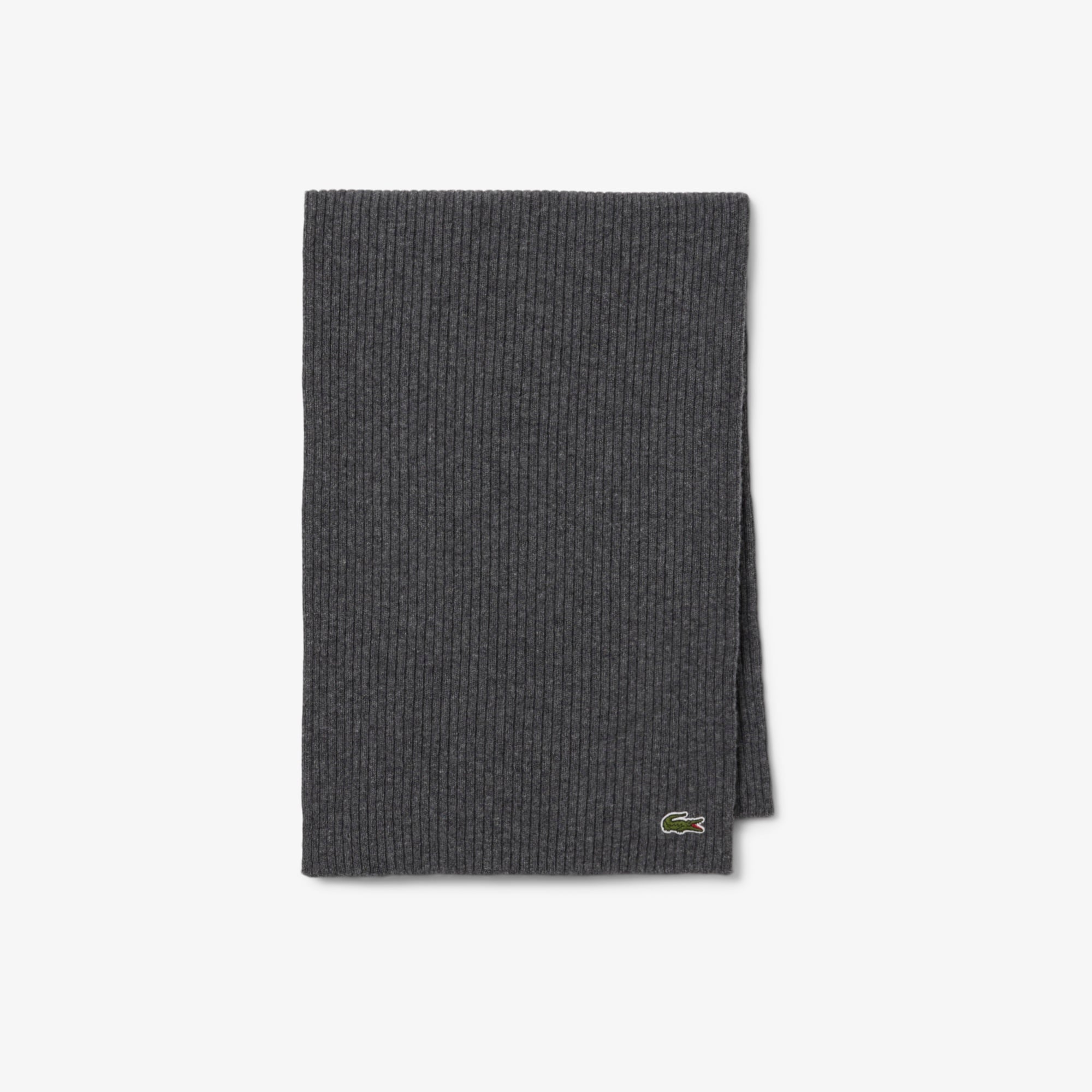 Unisex Yün Gri Atkı