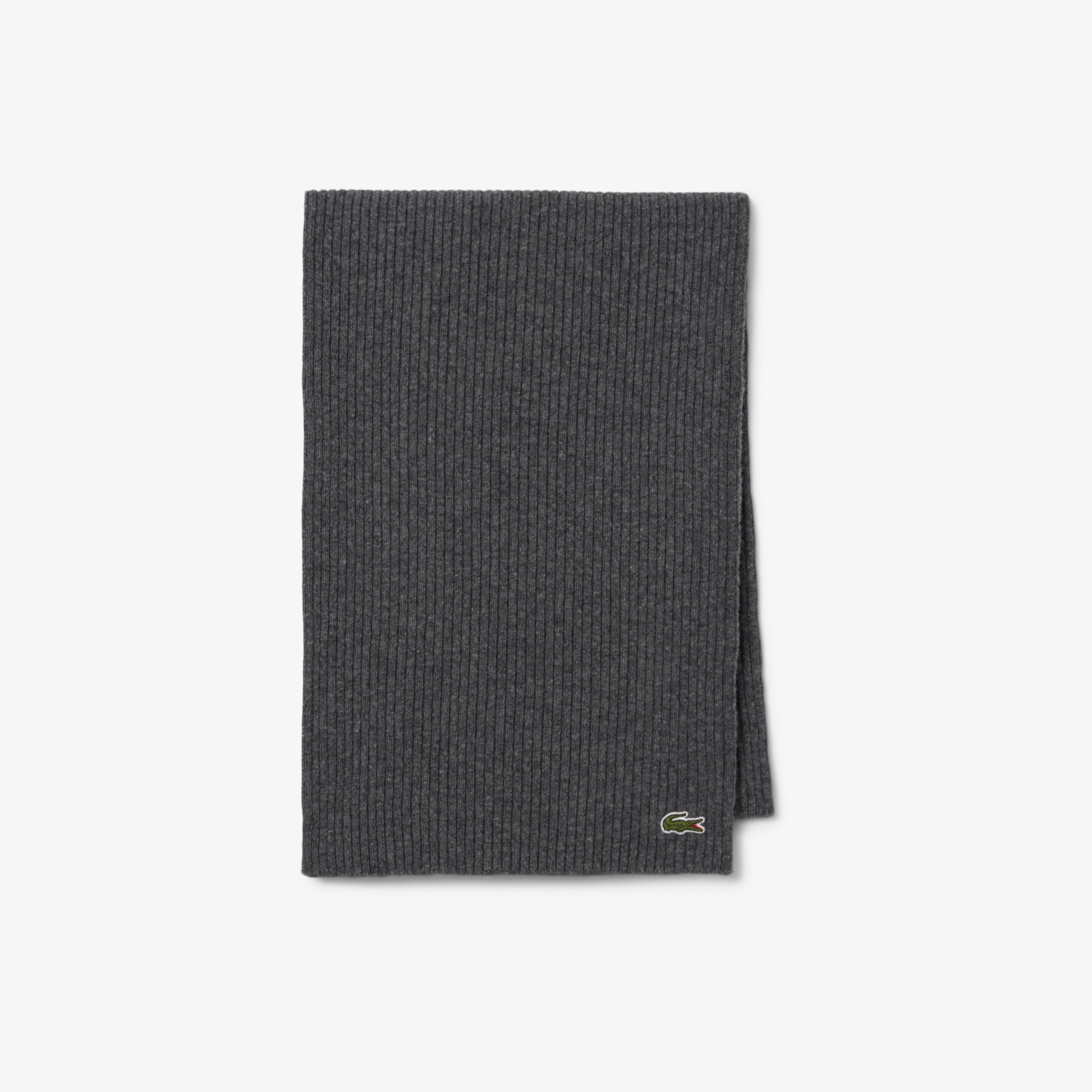 Unisex Yün Gri Atkı