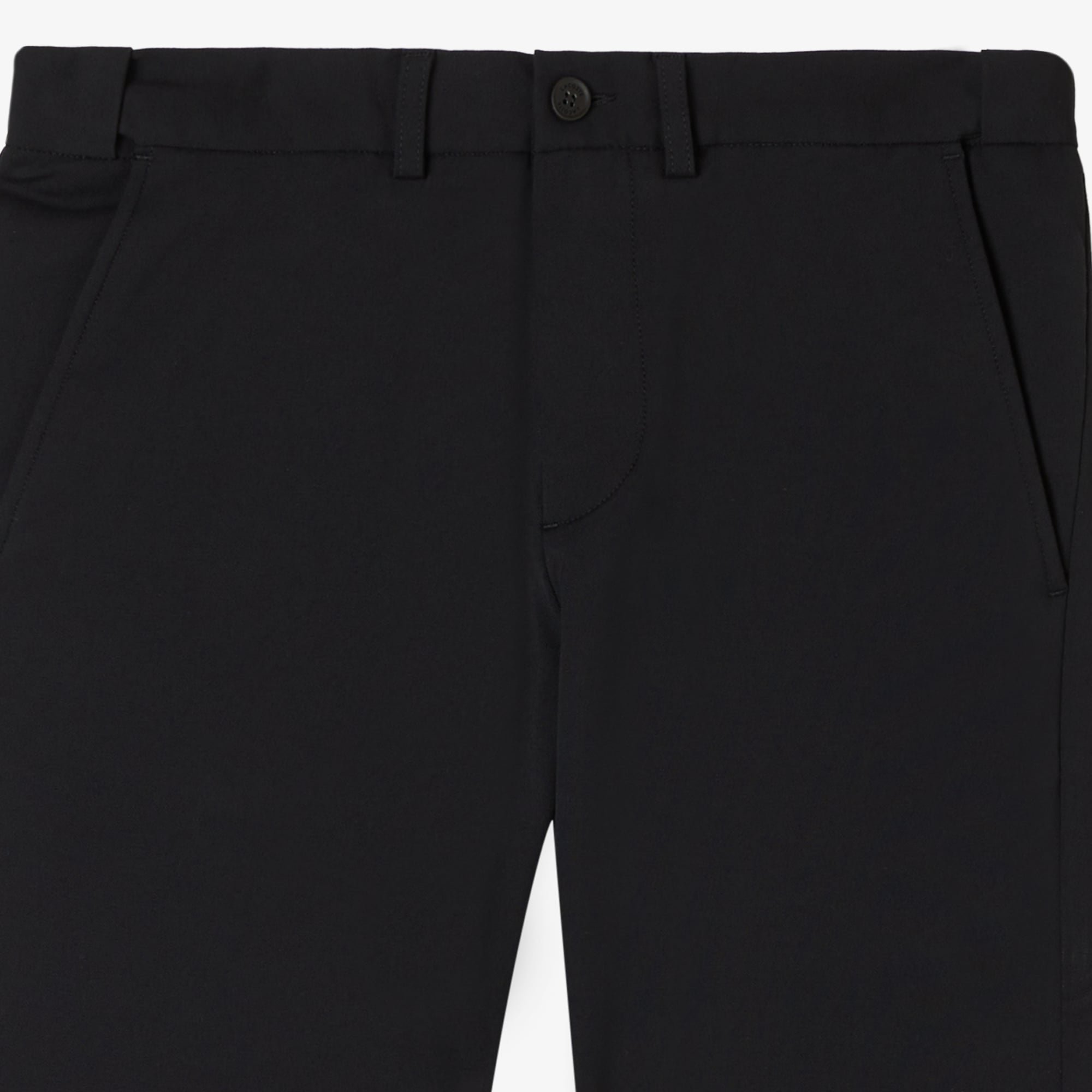 Lacoste Erkek Slim Fit Siyah Chino Pantolon görsel 4