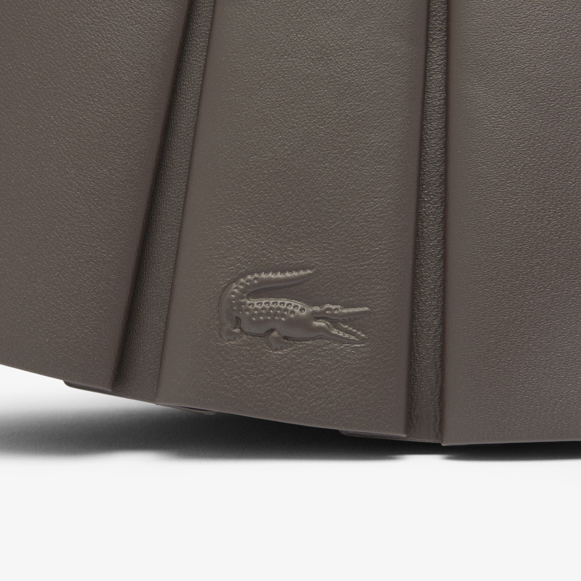 Lacoste Medium Lenglen Kadın Deri Koyu Kahverengi Omuz Çantası görsel 5