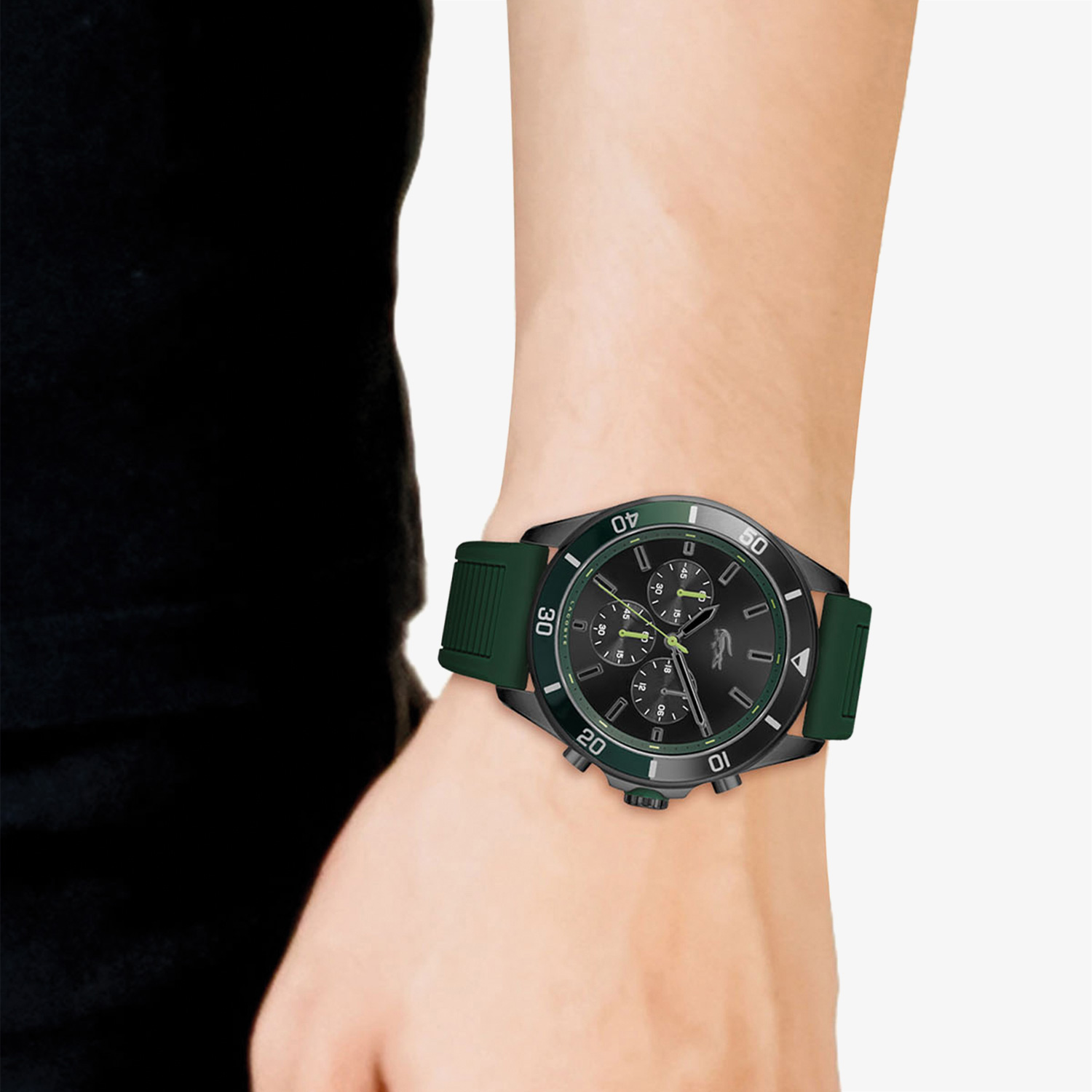 Lacoste Erkek Yeşil Saat görsel 2