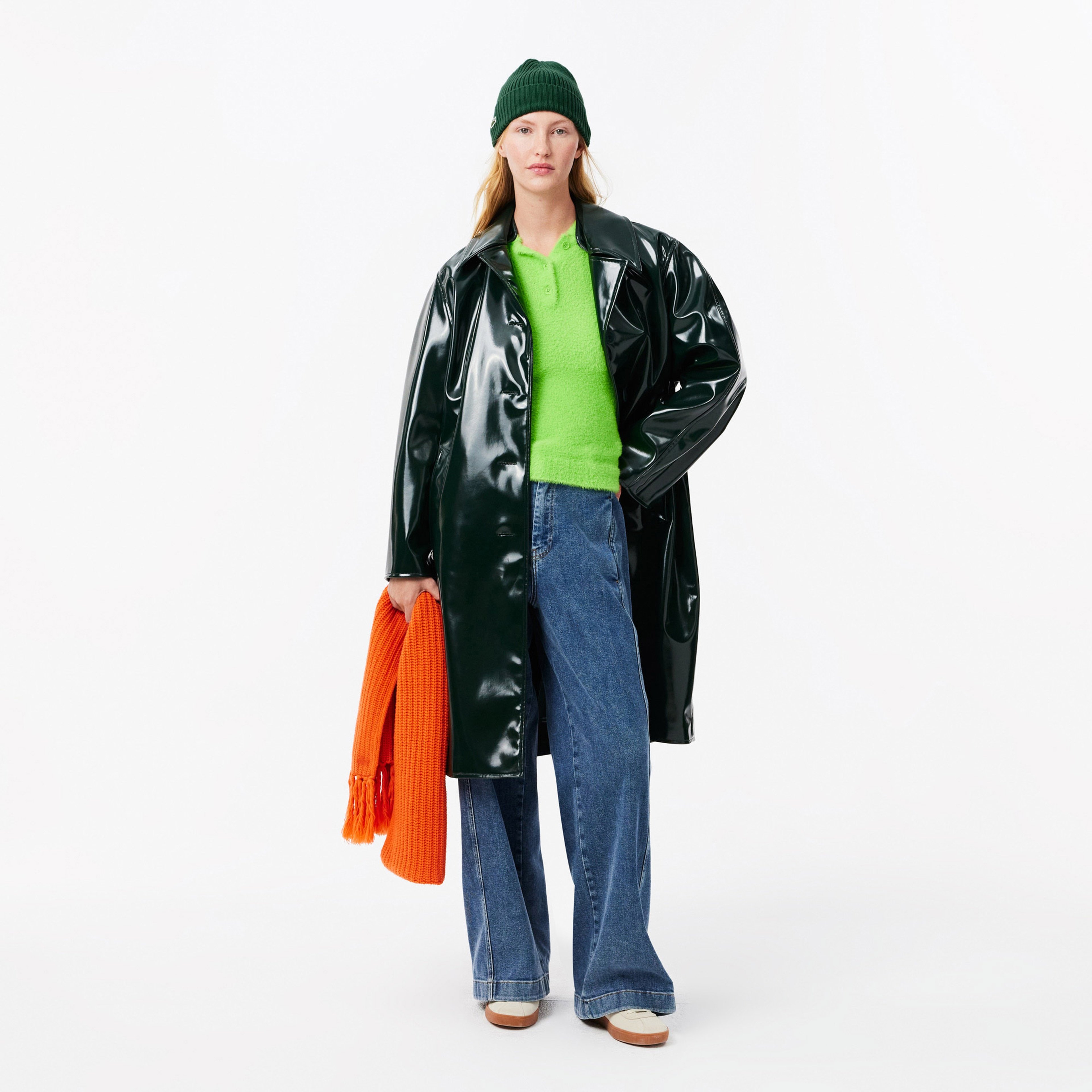 Unisex Yün Yeşil Bere Unisex Yün Yeşil Bere