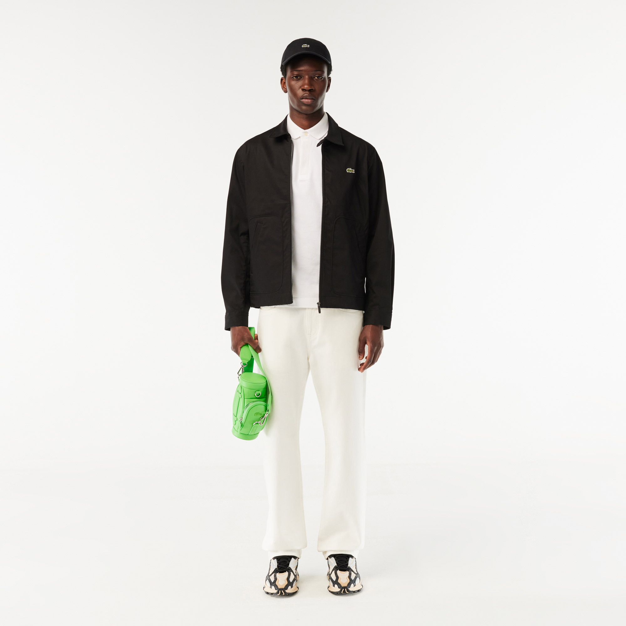 Lacoste Unisex Siyah Şapka görsel 4