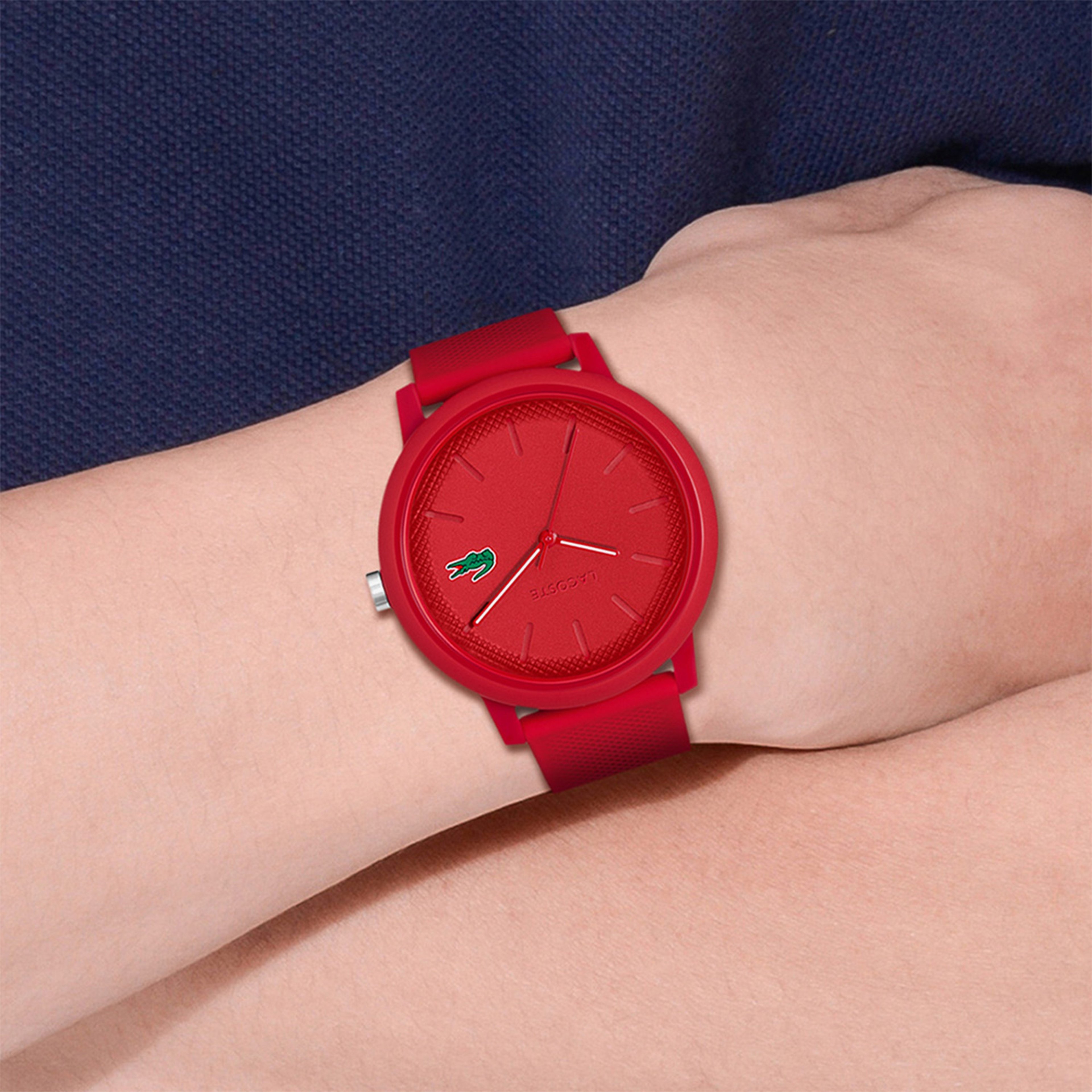 Lacoste L.12.12 Erkek Kırmızı Saat