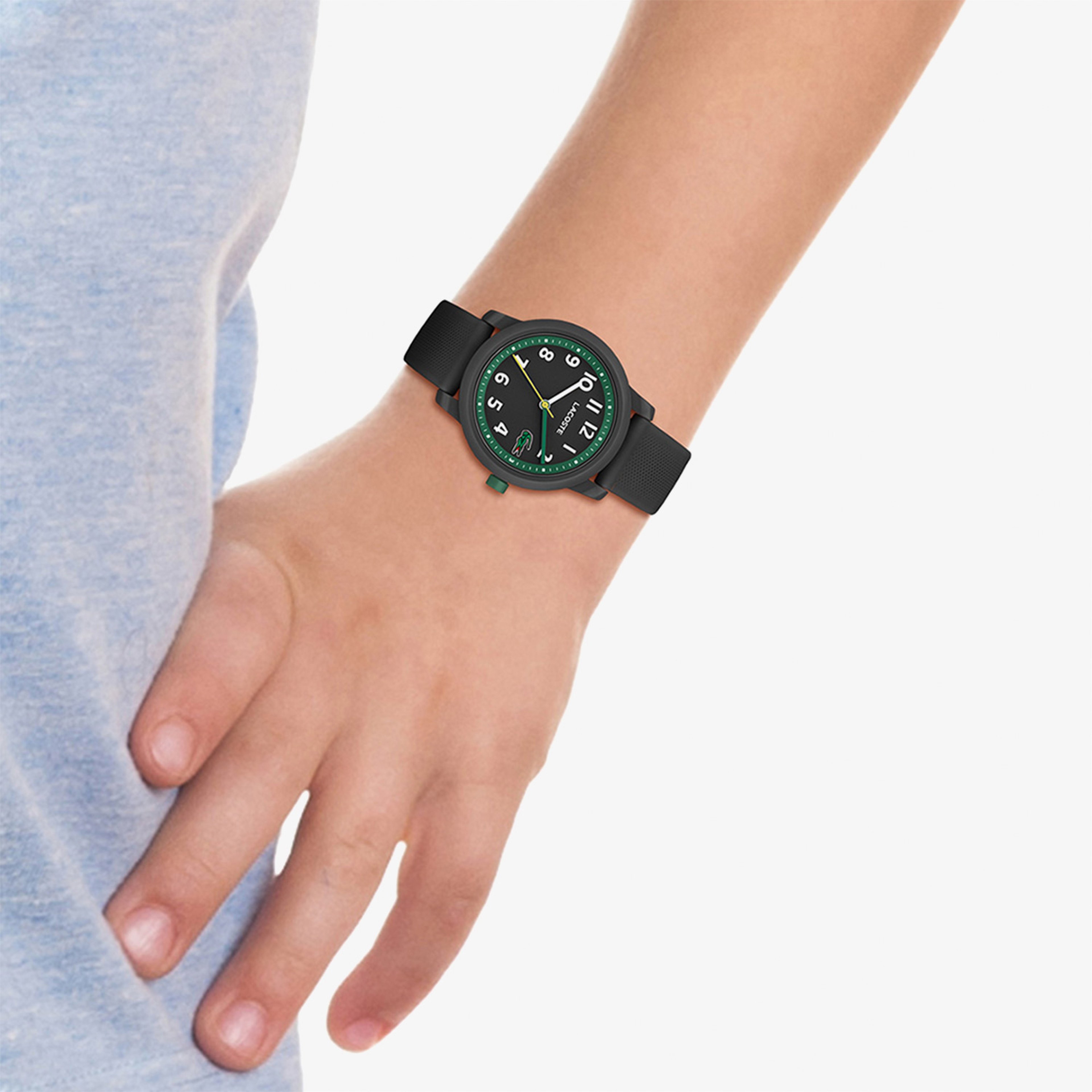 Lacoste L.12.12 Çocuk Siyah Saat