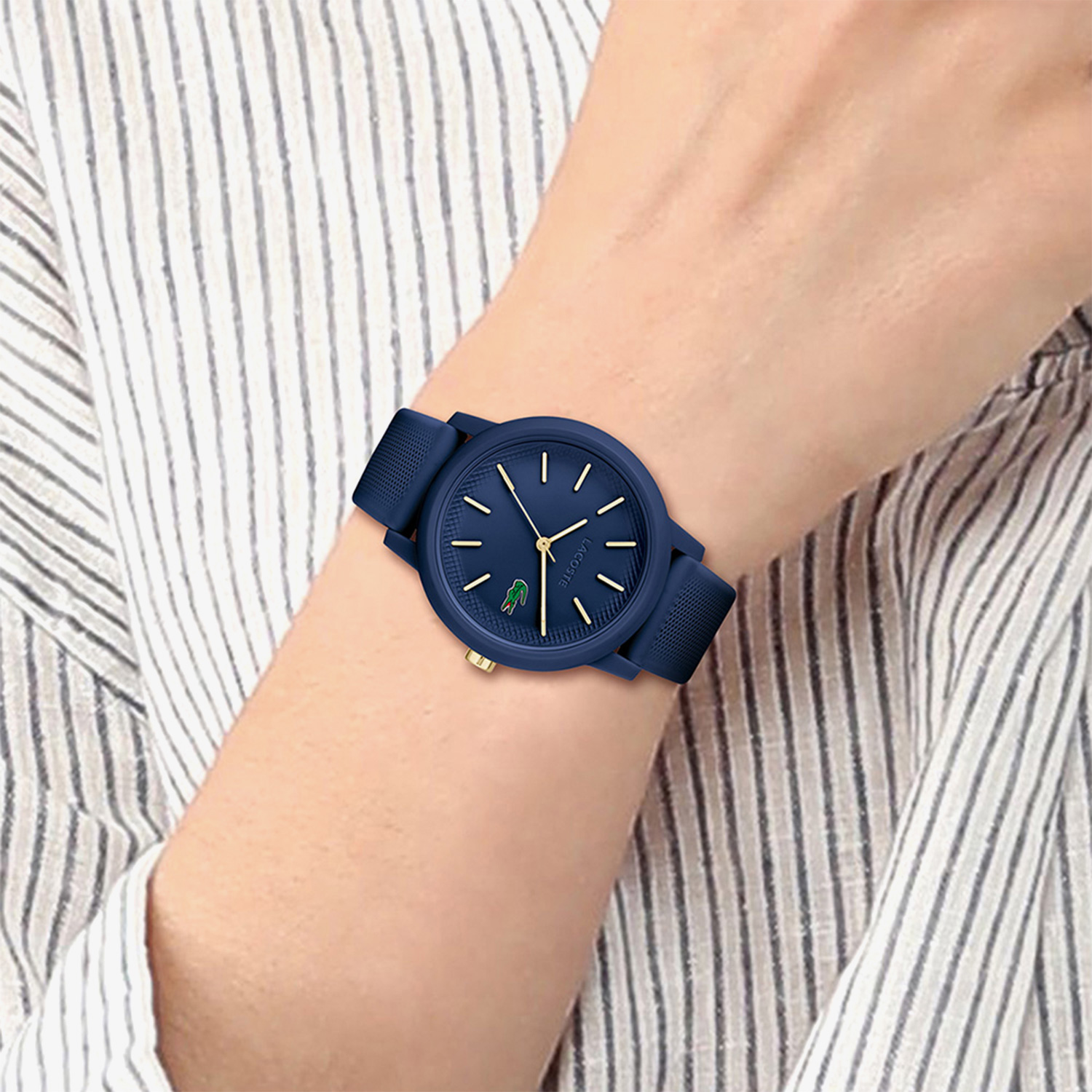 Lacoste L.12.12 Kadın Lacivert Saat görsel 4