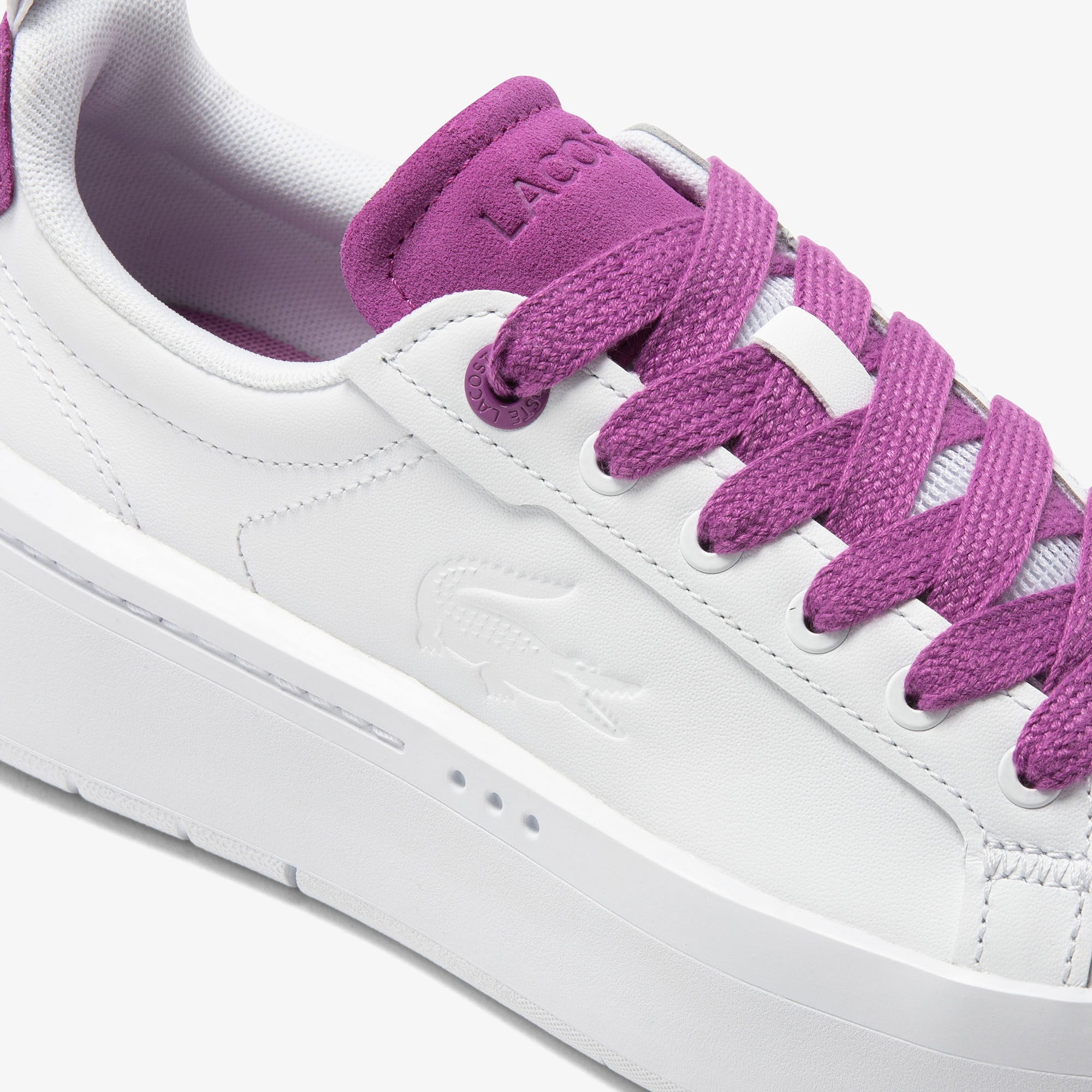 Lacoste Carnaby Platform Kadın Beyaz Sneaker