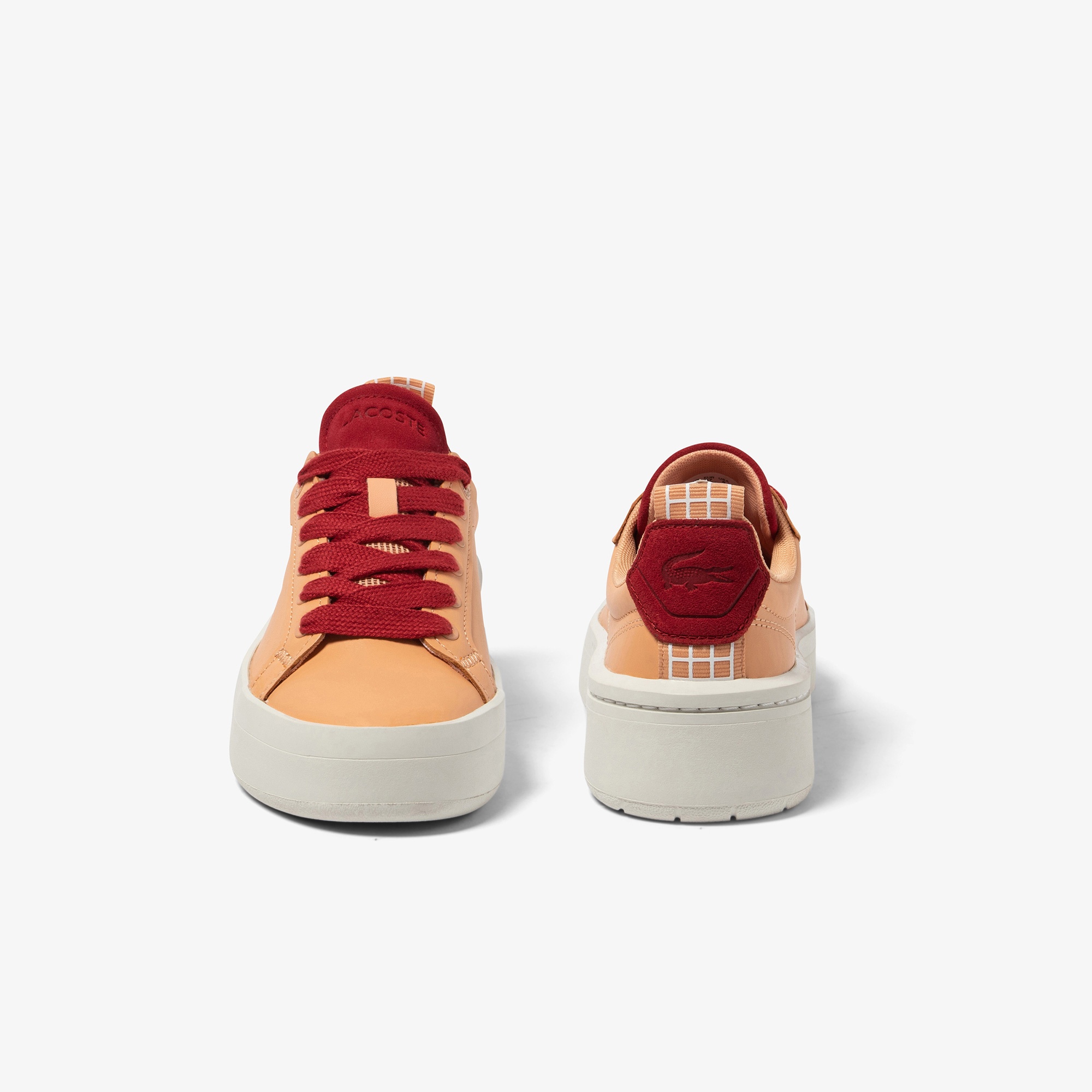 Lacoste Carnaby Platform Kadın Turuncu Sneaker