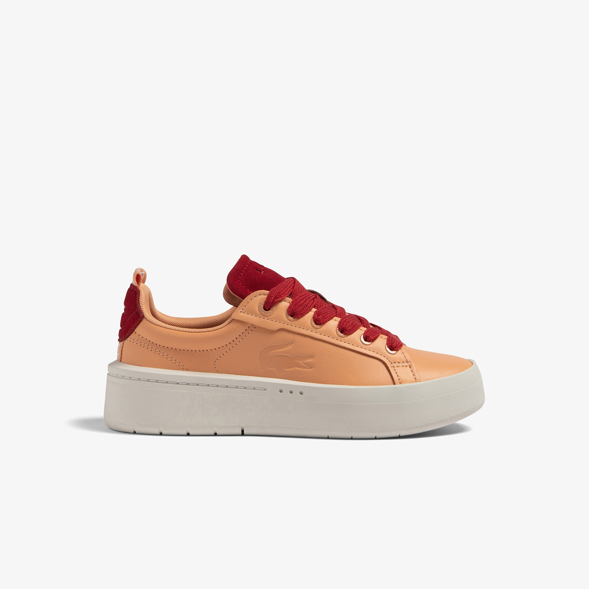 Lacoste Carnaby Platform Kadın Turuncu Sneaker