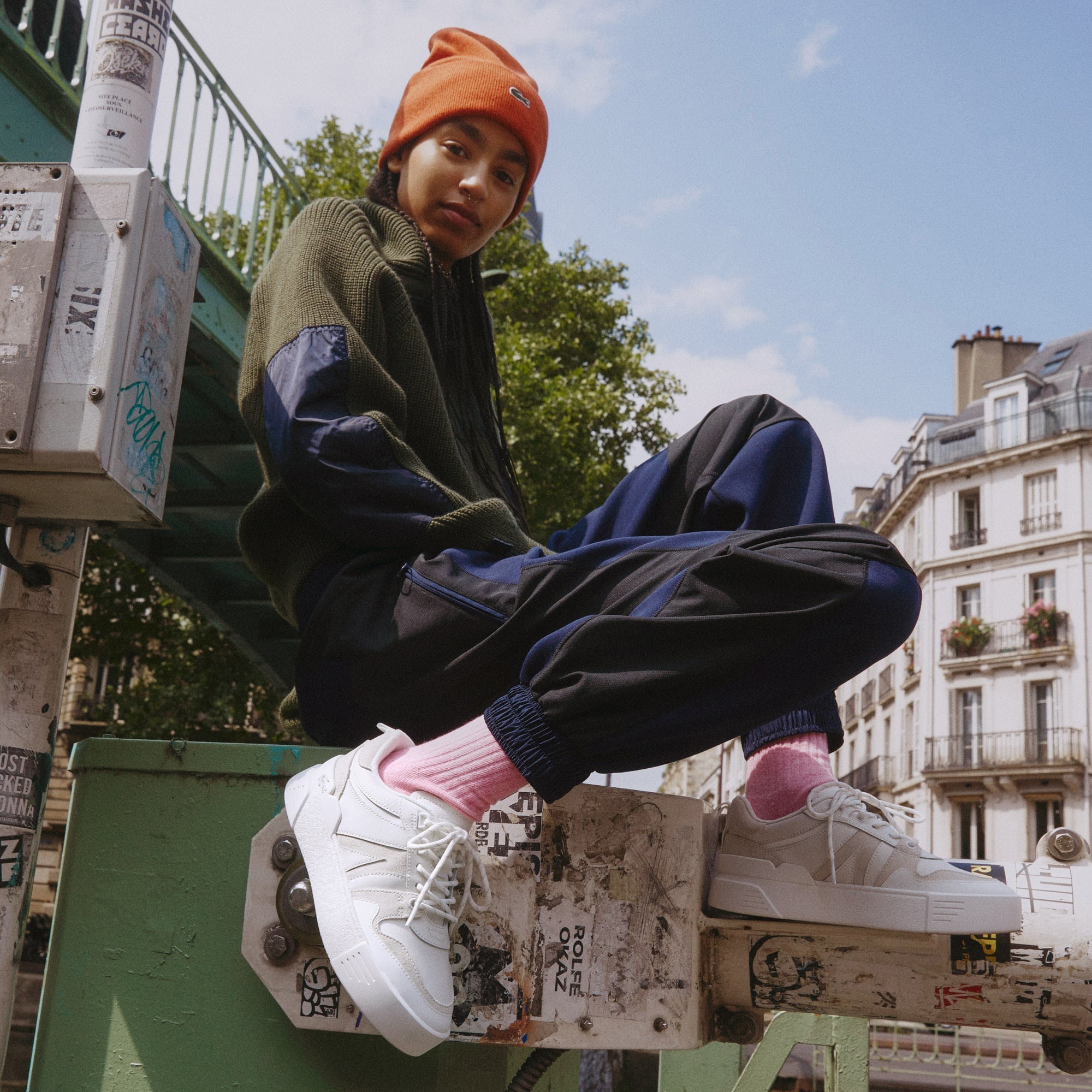 Lacoste L002 Kadın Beyaz Sneaker