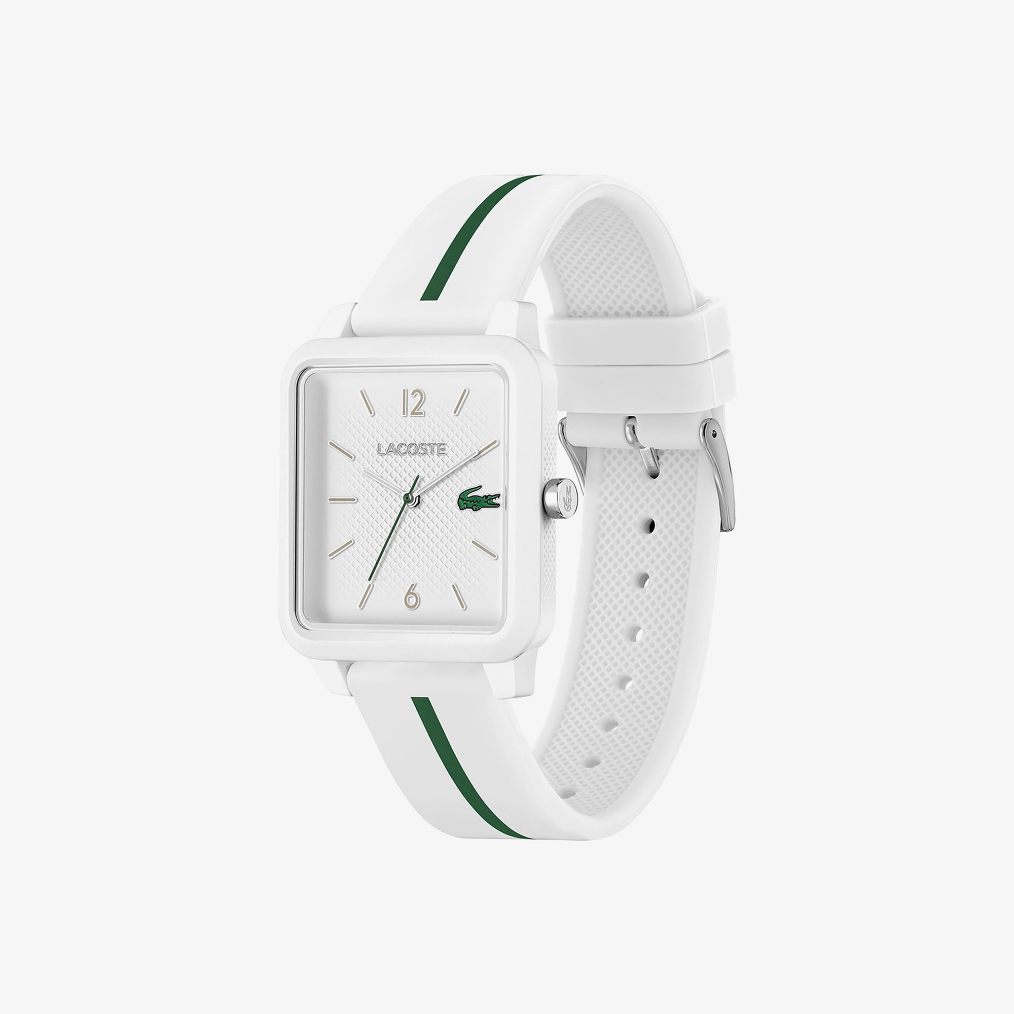 Lacoste Erkek Beyaz Saat görsel 2