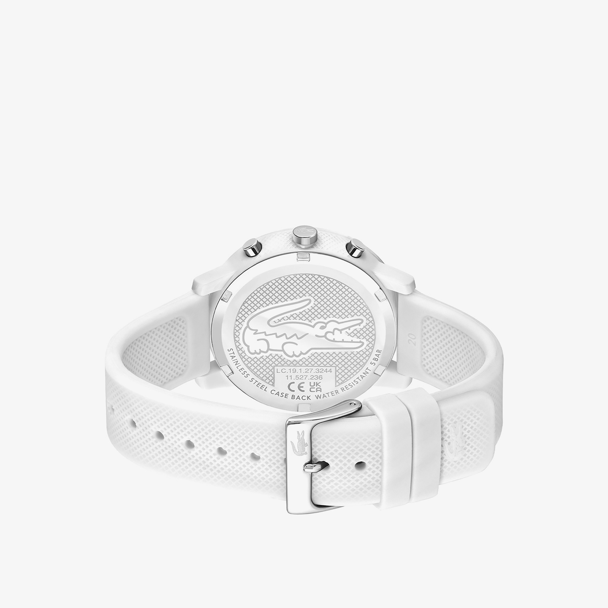 Lacoste L.12.12 Erkek Beyaz Saat görsel 3