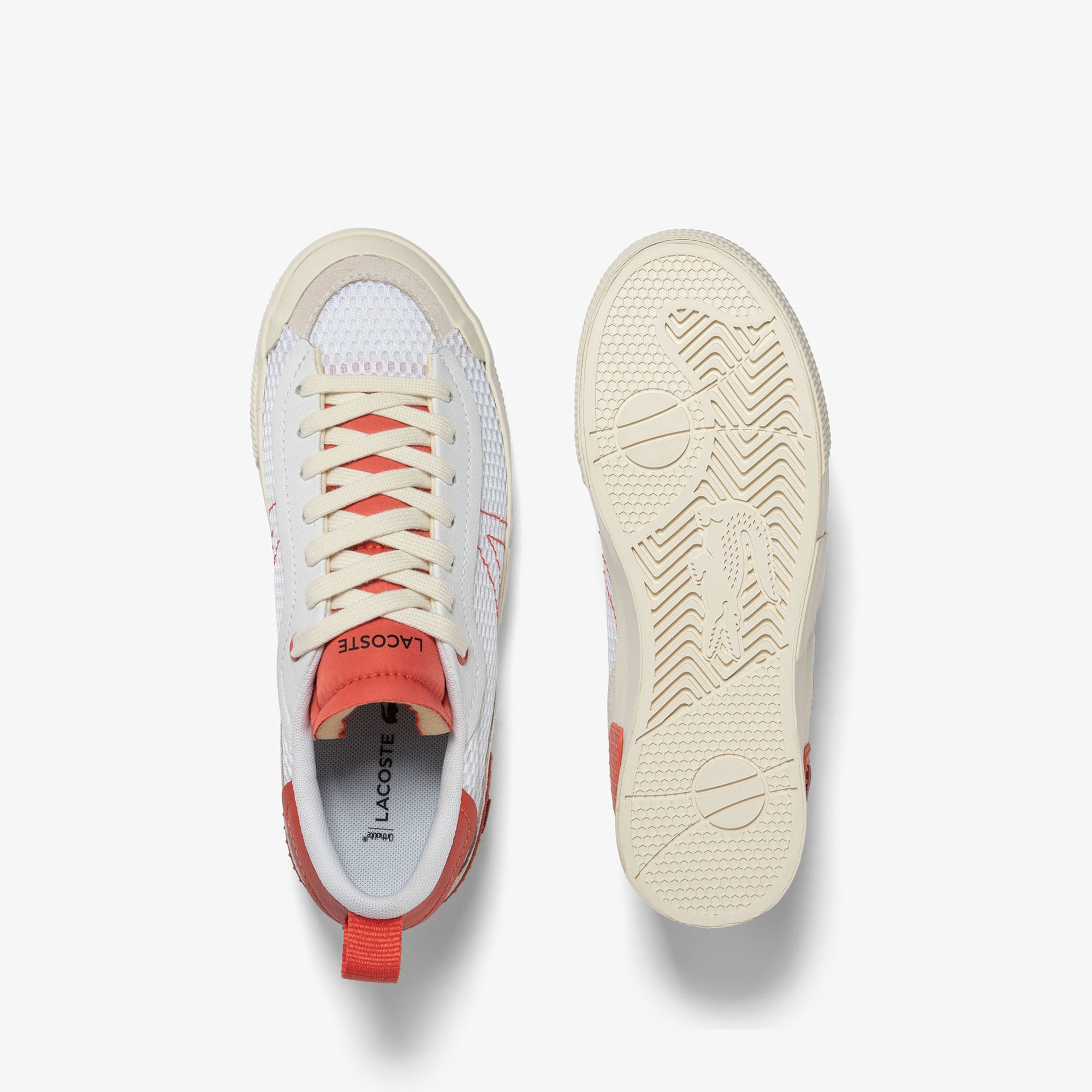 Lacoste L004 Platform Kadın Beyaz Sneaker