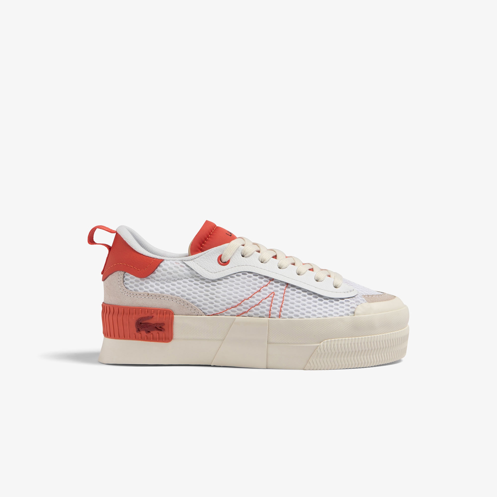 Lacoste L004 Platform Kadın Beyaz Sneaker