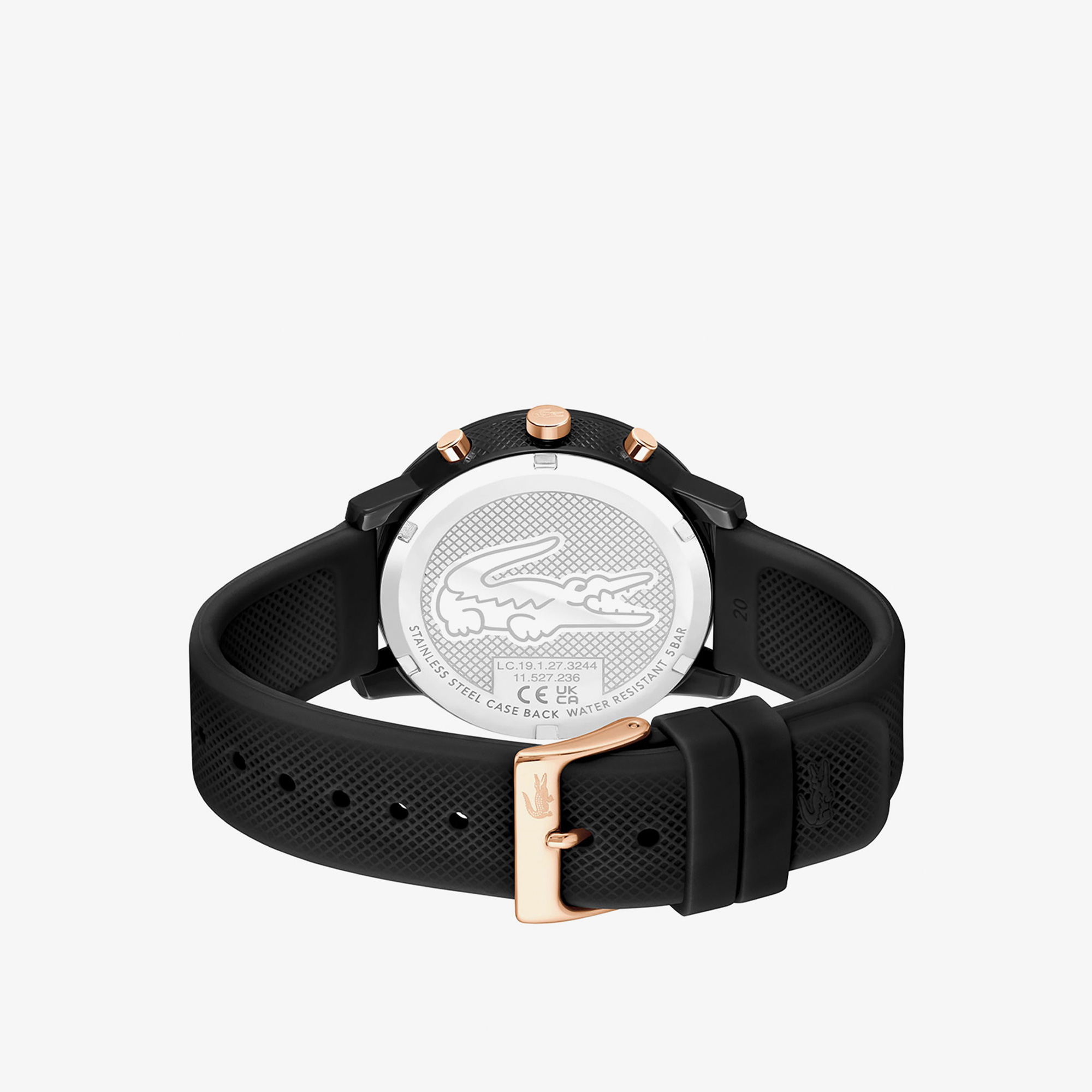 Lacoste L.12.12 Erkek Siyah Saat görsel 3