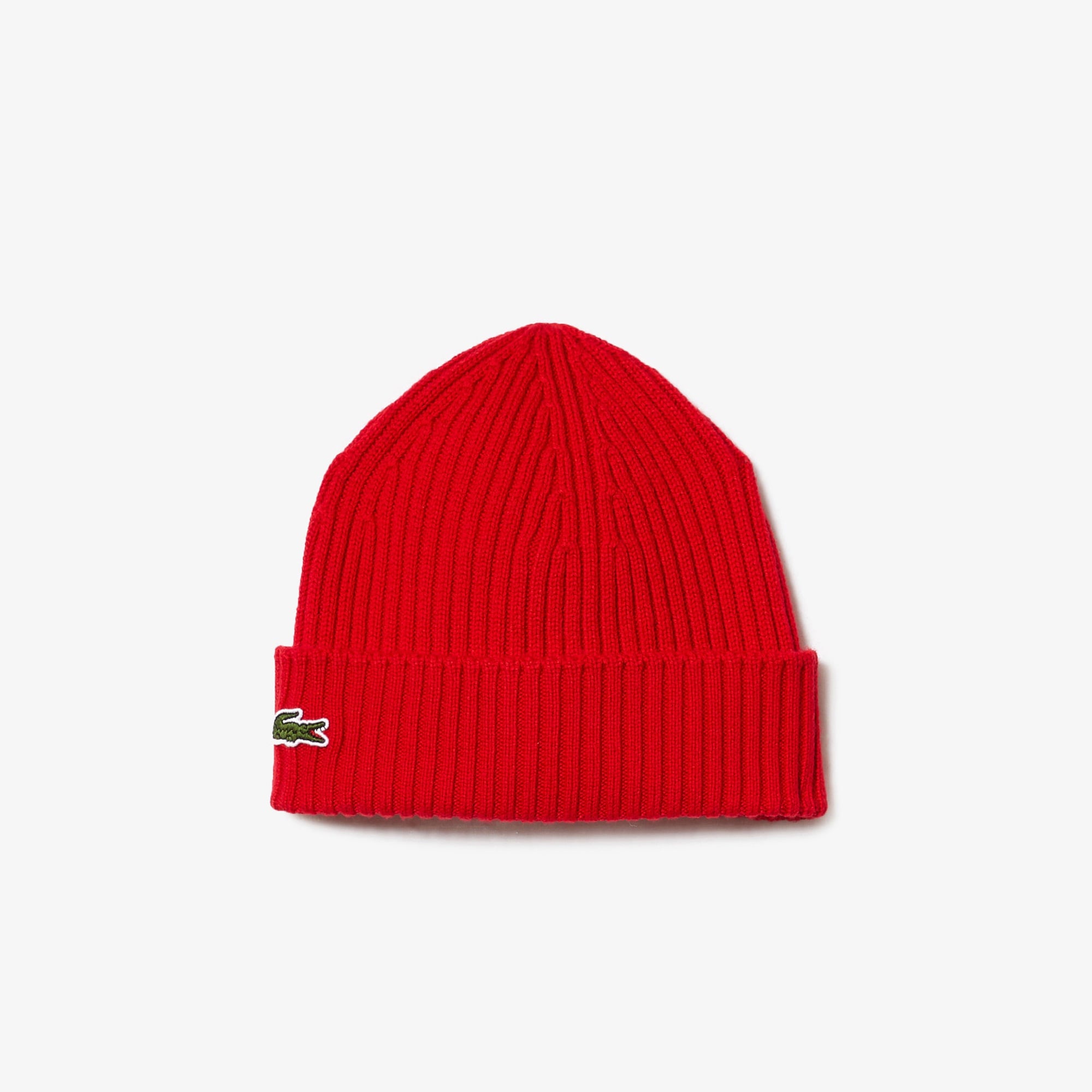 Unisex Yün Kırmızı Bere