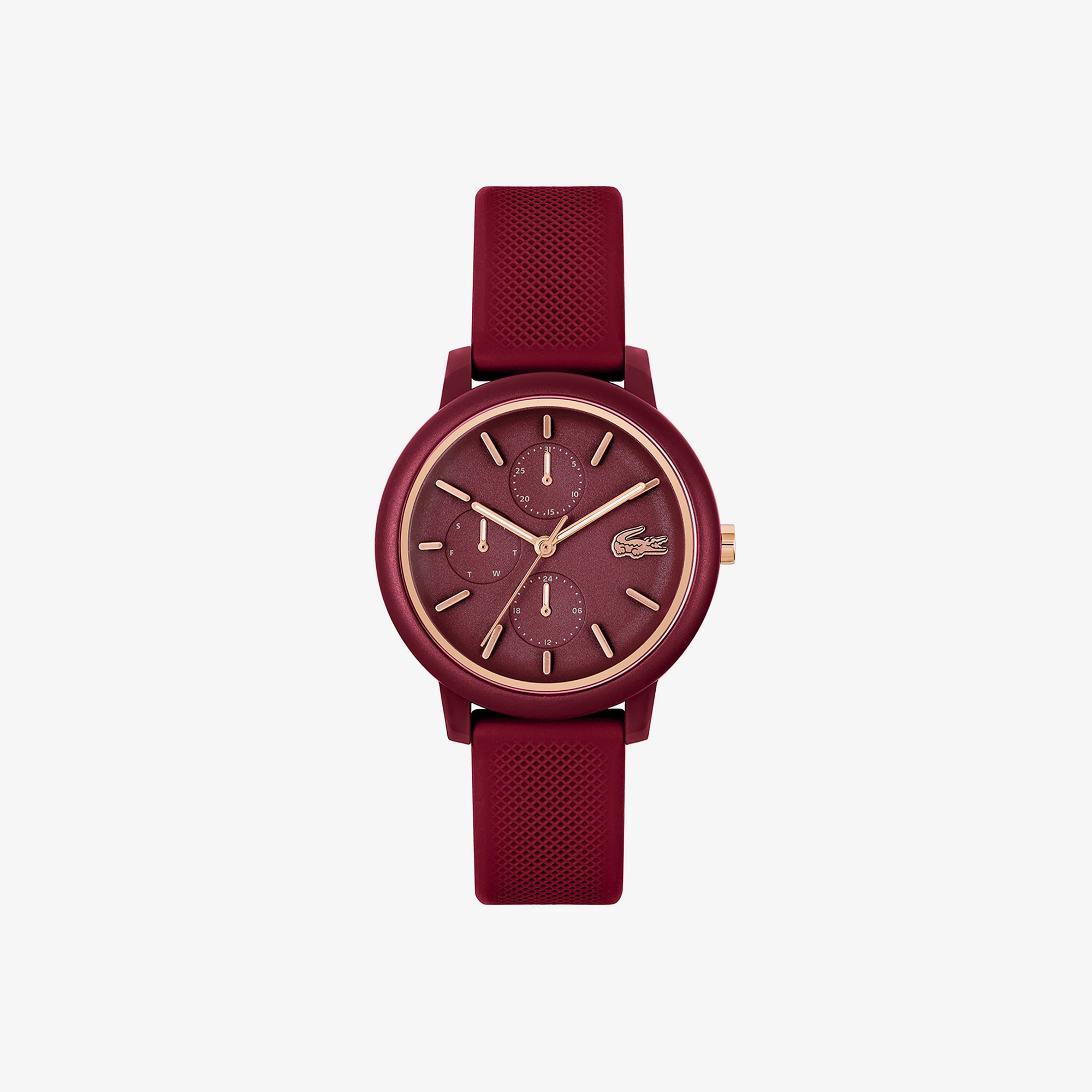 Lacoste L.12.12 Kadın Bordo Saat