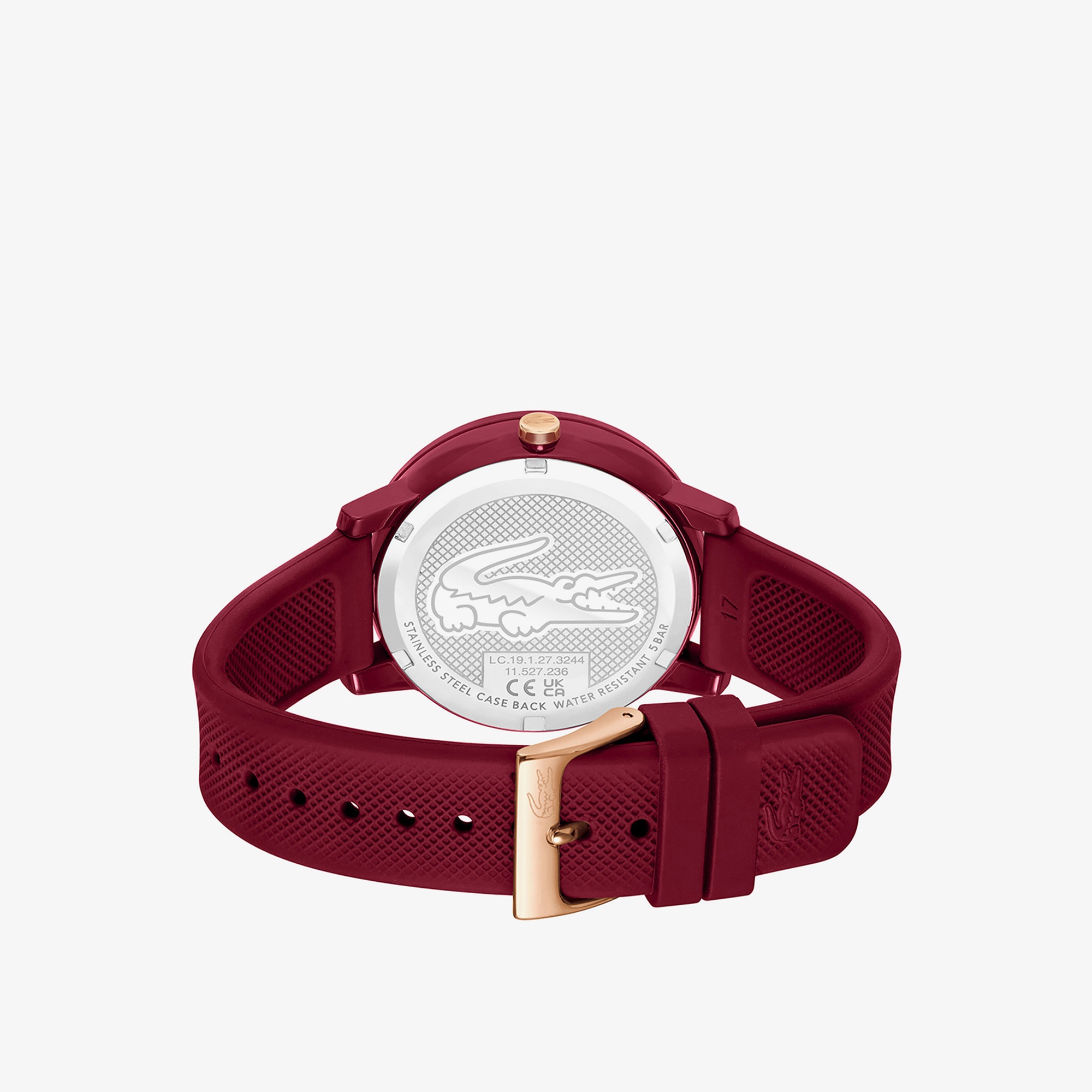 Lacoste L.12.12 Kadın Bordo Saat
