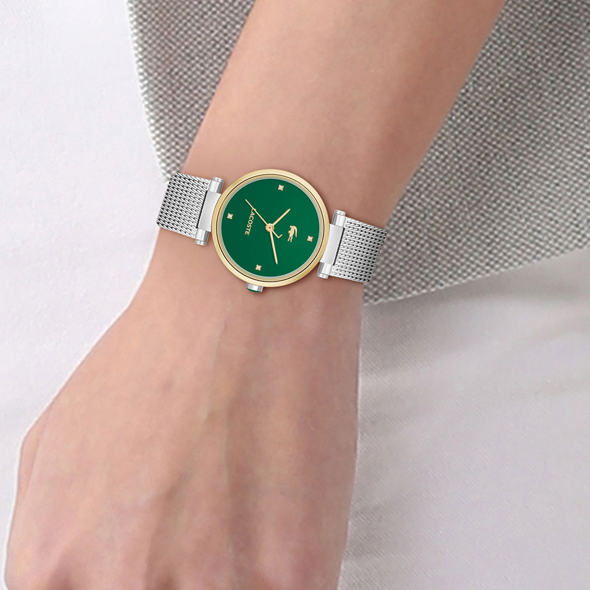 Lacoste Kadın Gri Saat görsel 4