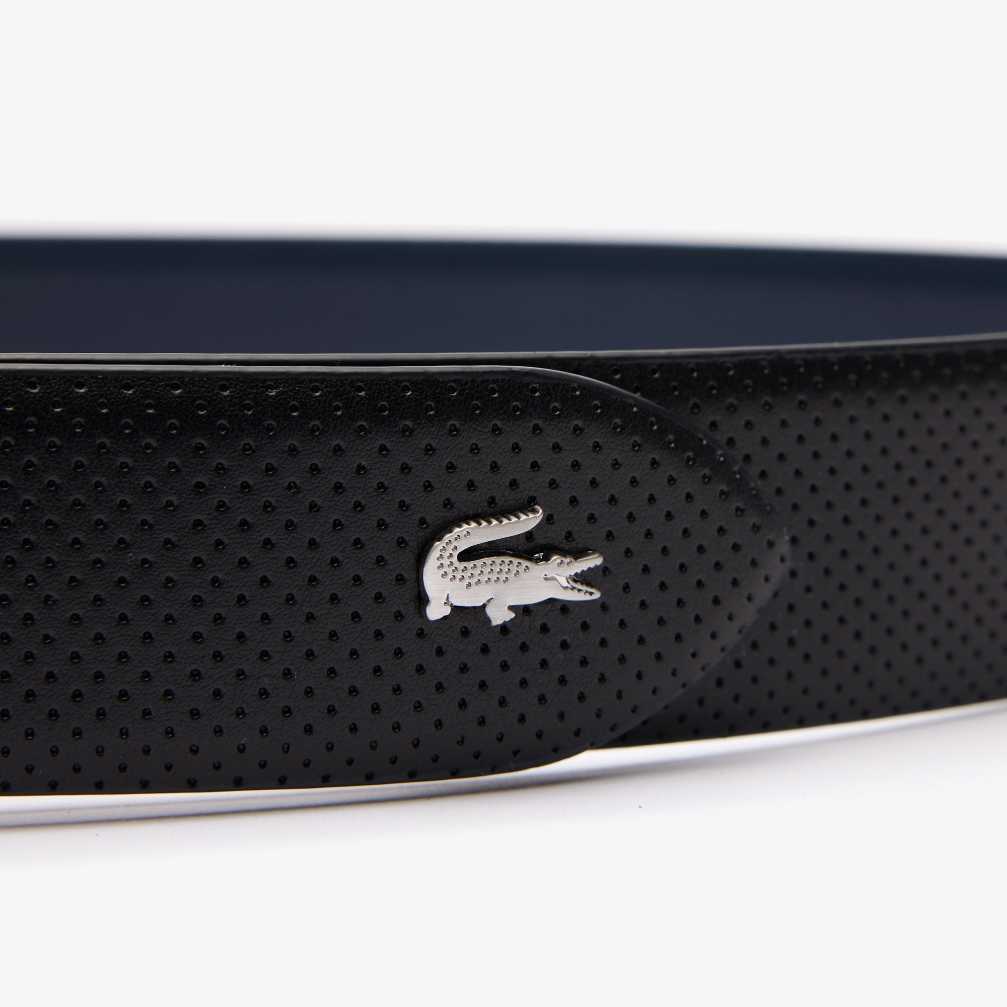 Elegance Erkek Çift Taraflı Deri Siyah Kemer