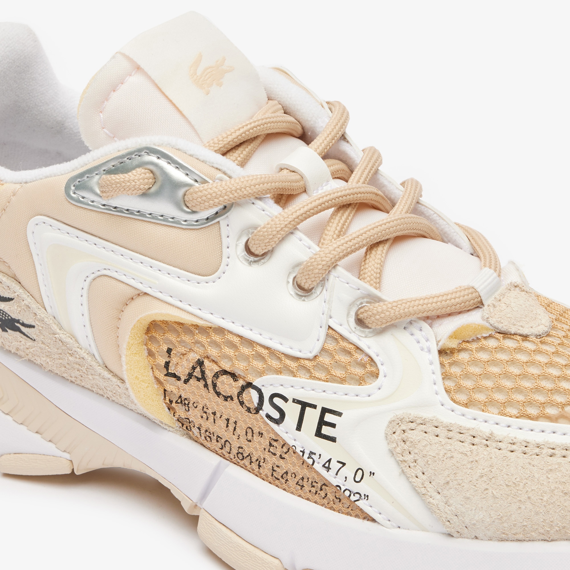 Lacoste L003 Neo Kadın Bej Sneaker