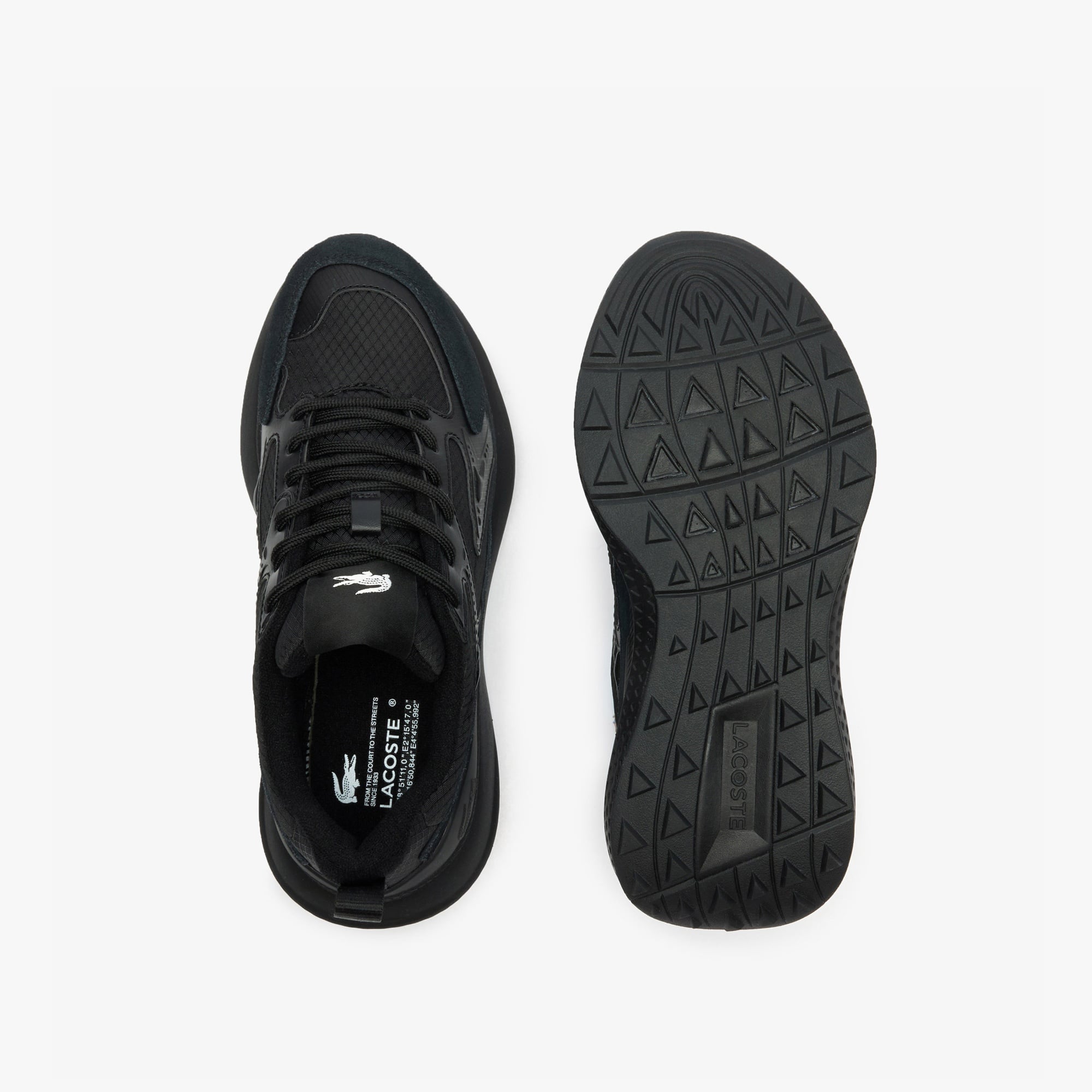 Lacoste L003 Evo Kadın Siyah Sneaker