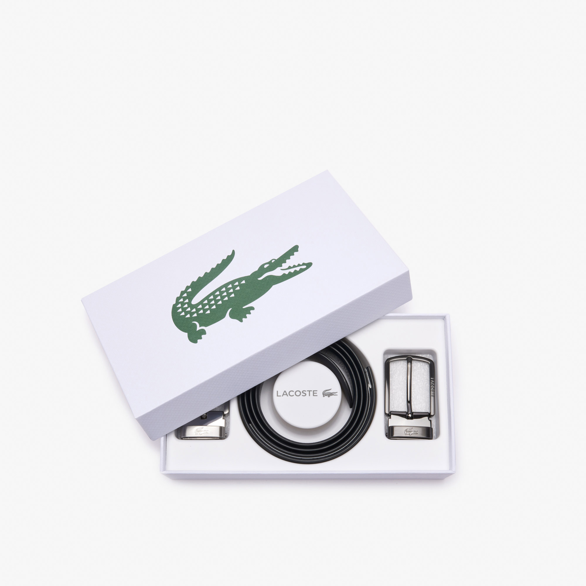 Lacoste Erkek Deri Lacivert Kemer görsel 6
