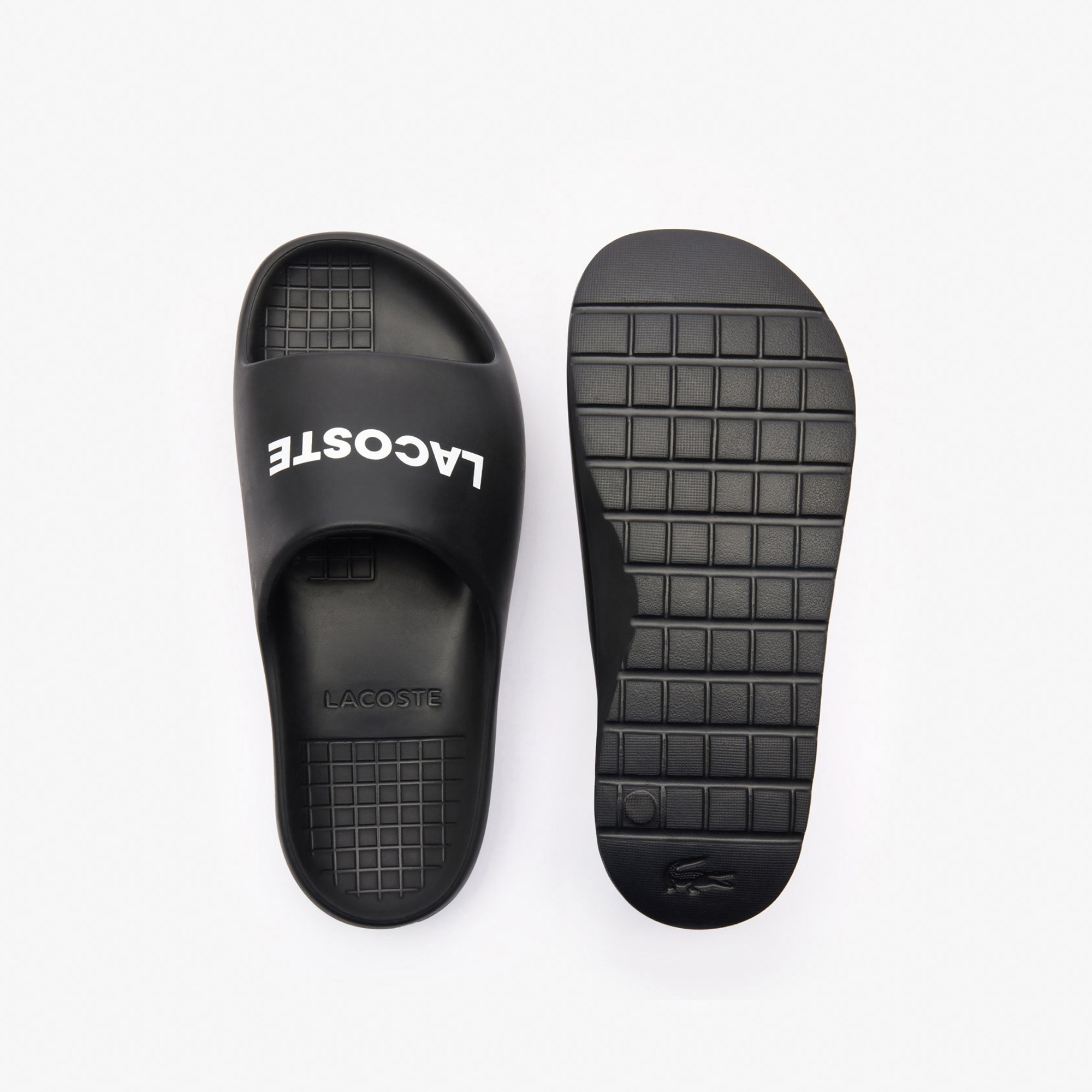 Lacoste Croco 2.0 Evo Erkek Siyah Terlik