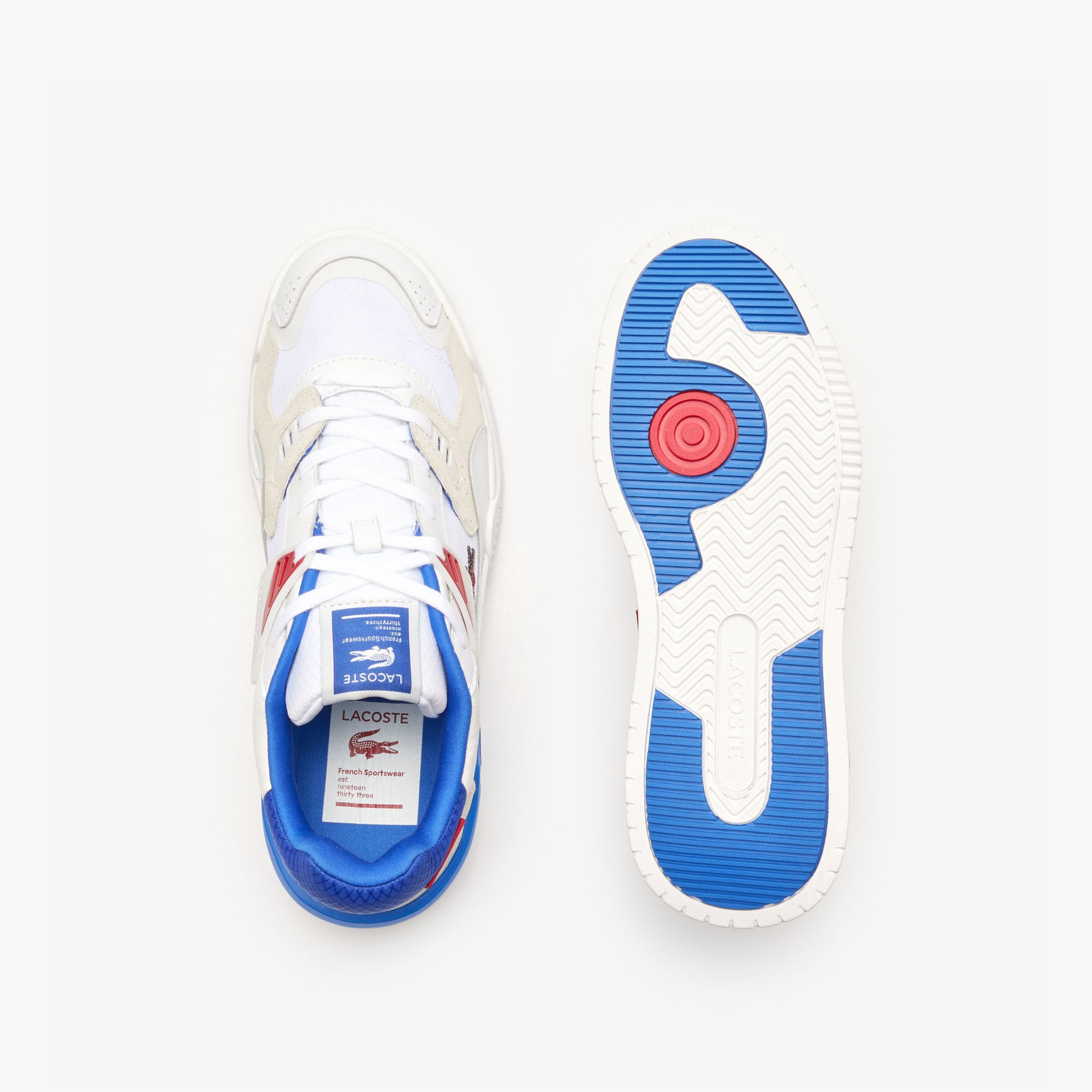 Lacoste SPORT LT 125 Court Erkek Beyaz Sneaker