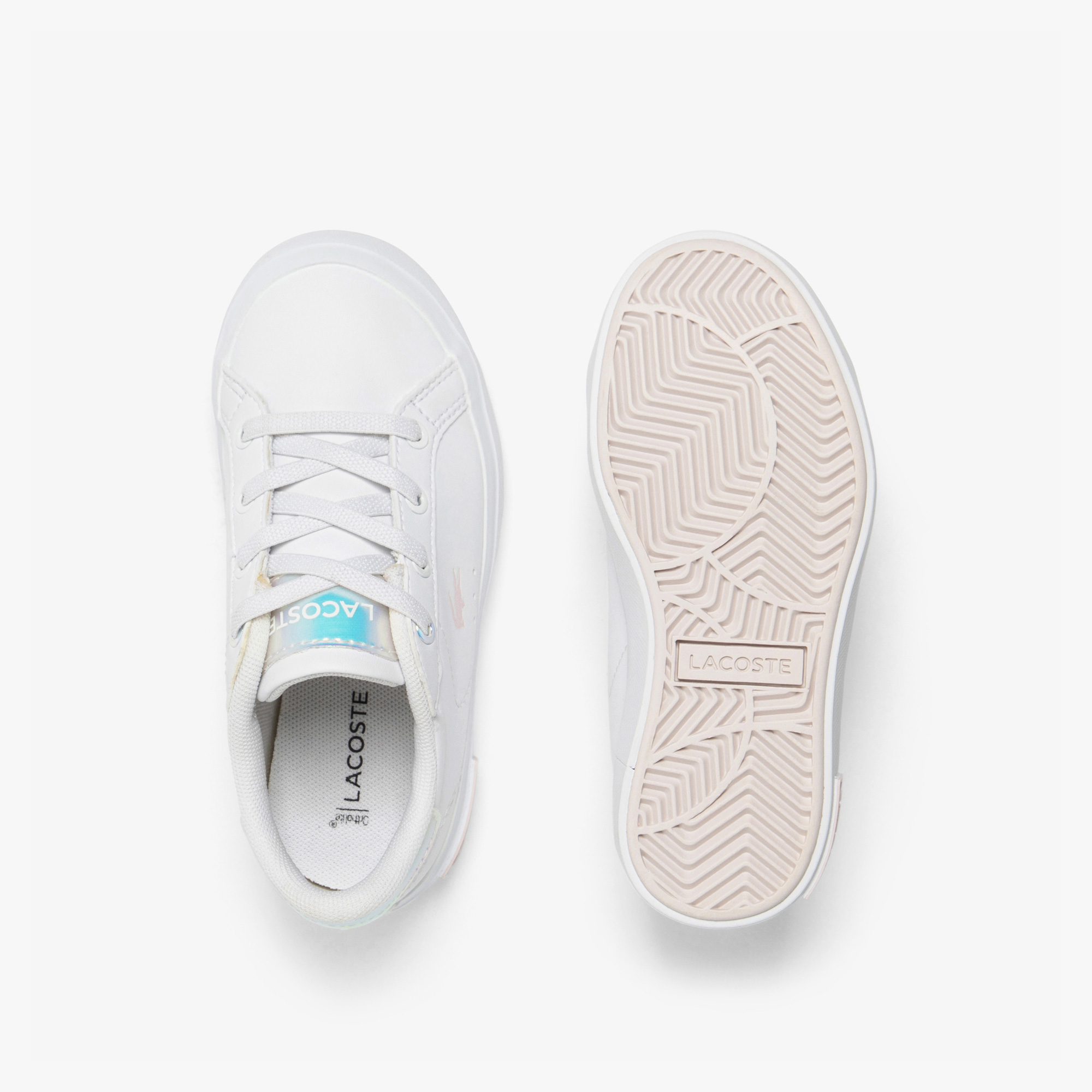 Lacoste Powercourt Çocuk Beyaz Sneaker görsel 4