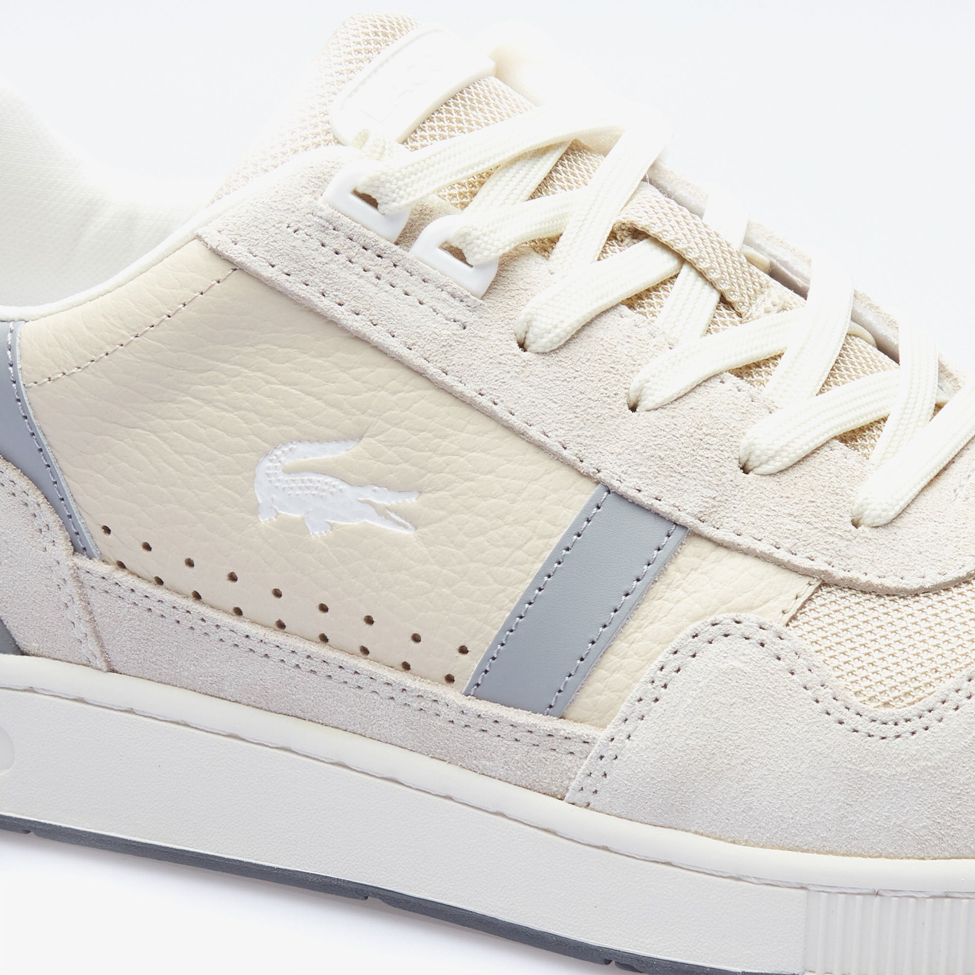 Lacoste T-Clip Erkek Bej Sneaker görsel 6