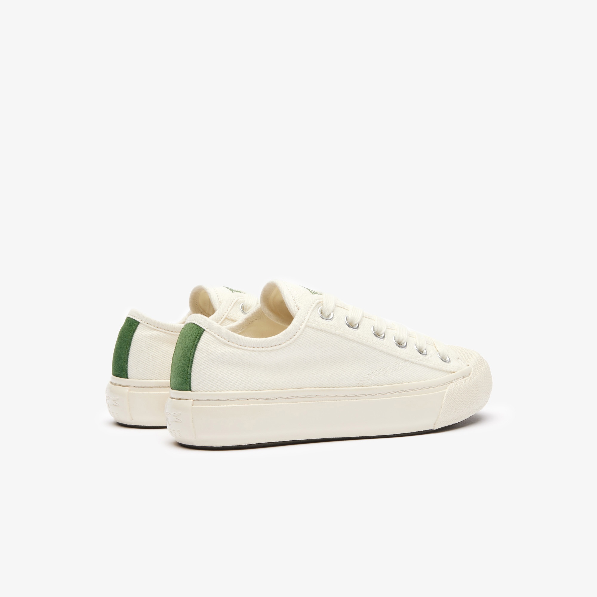 Lacoste Backcourt Kadın Krem Sneaker