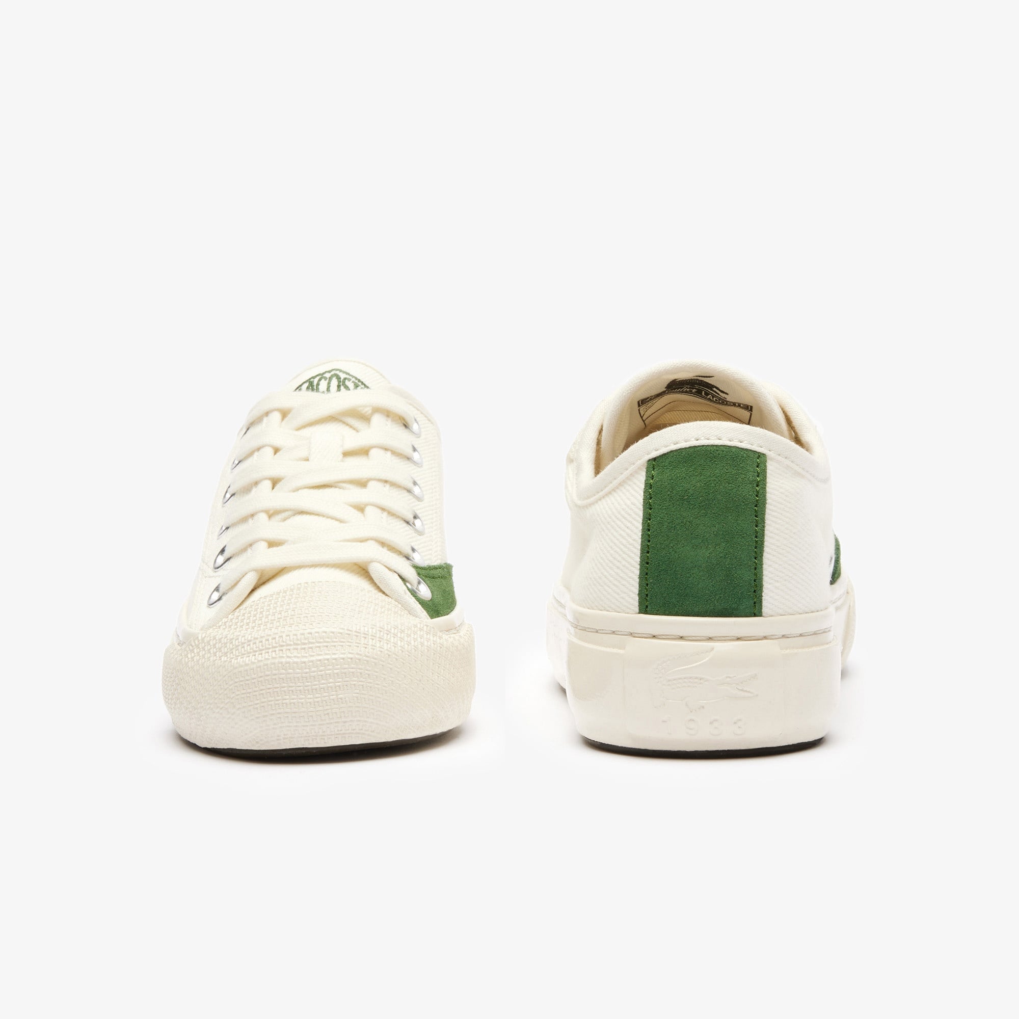 Lacoste Backcourt Kadın Krem Sneaker