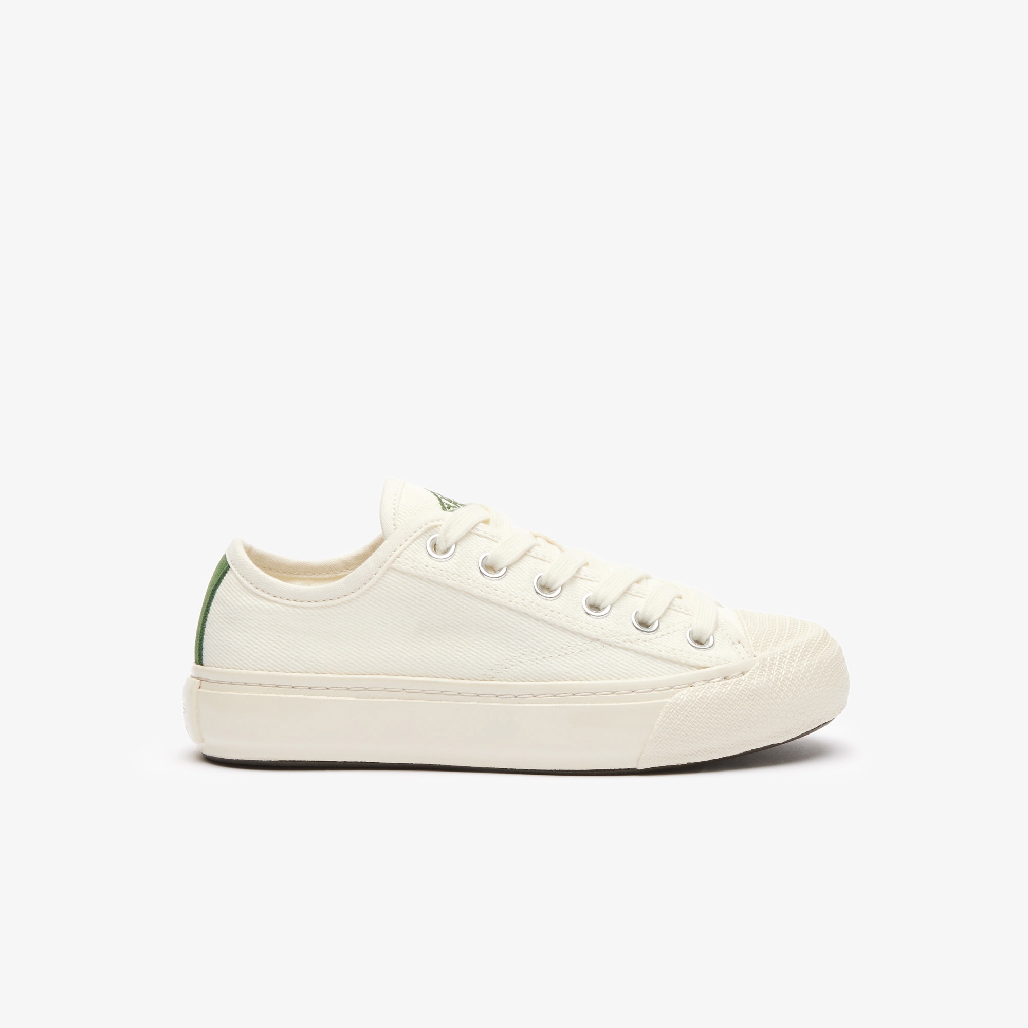 Lacoste Backcourt Kadın Krem Sneaker