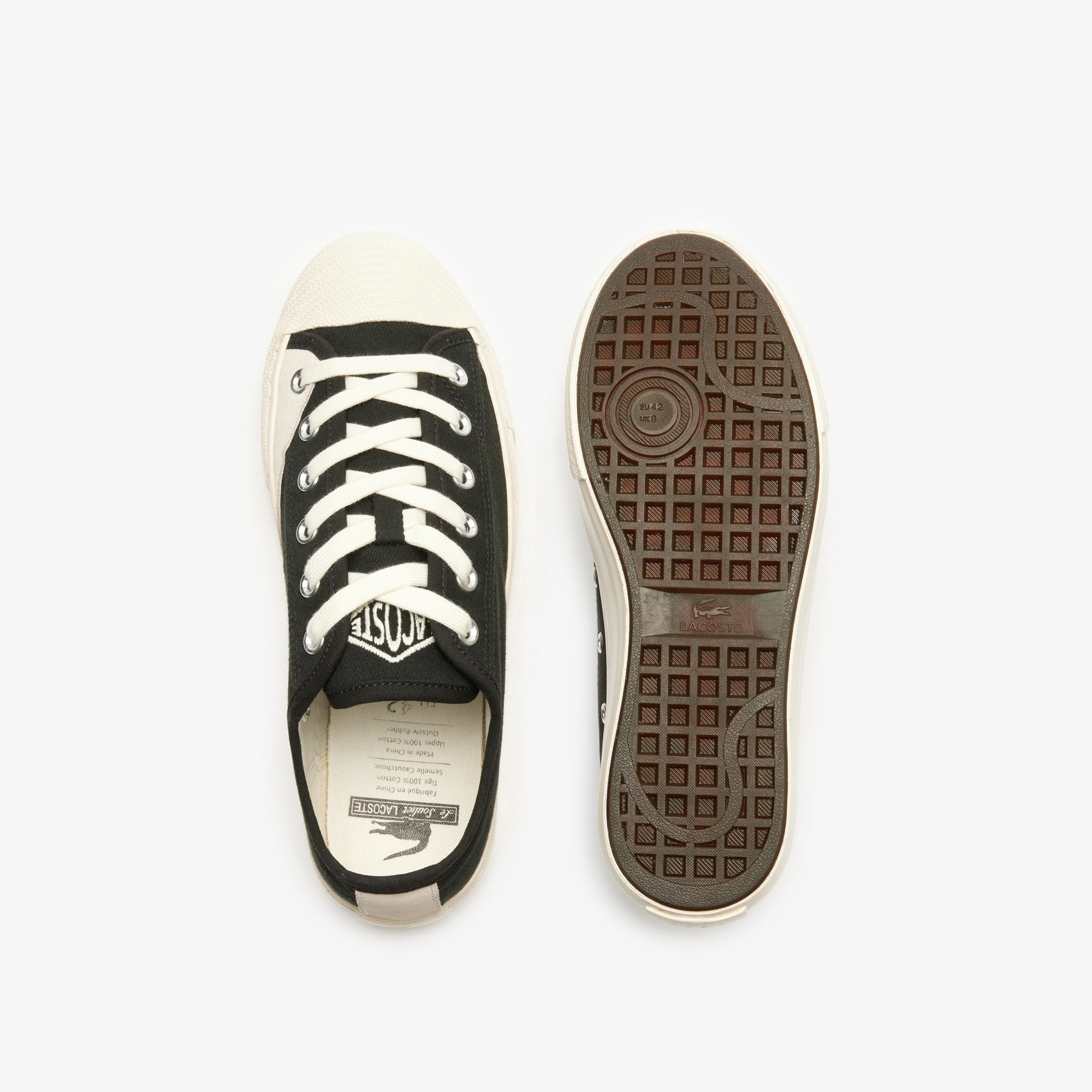 Lacoste Backcourt Erkek Siyah Sneaker