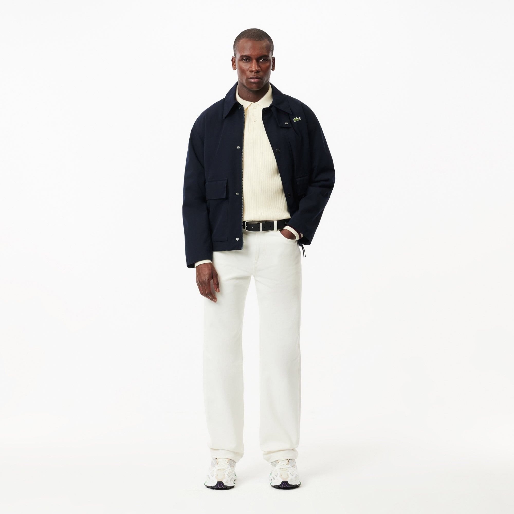 Erkek Çift Taraflı Deri Siyah Kemer