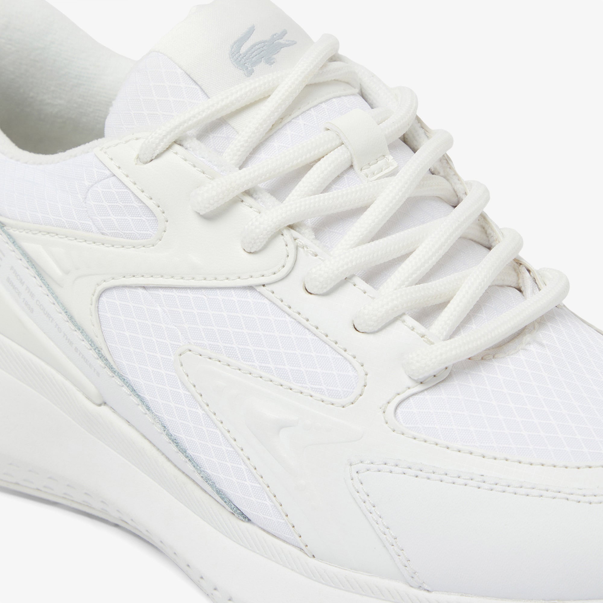 Lacoste L003 Evo Kadın Beyaz Sneaker görsel 6