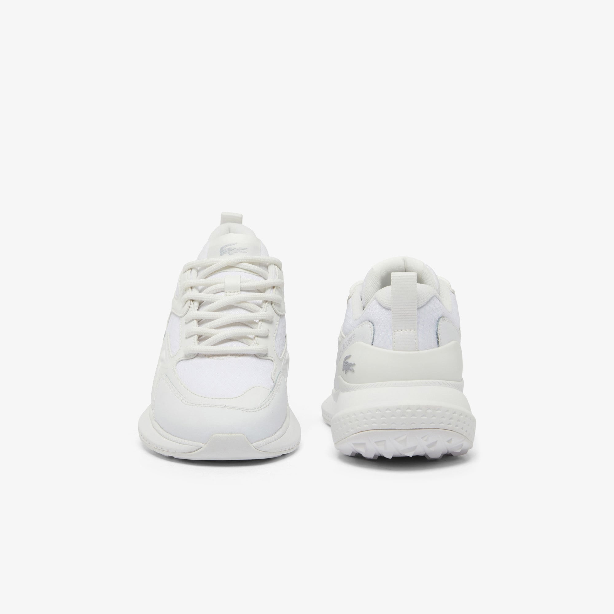 Lacoste L003 Evo Kadın Beyaz Sneaker görsel 4