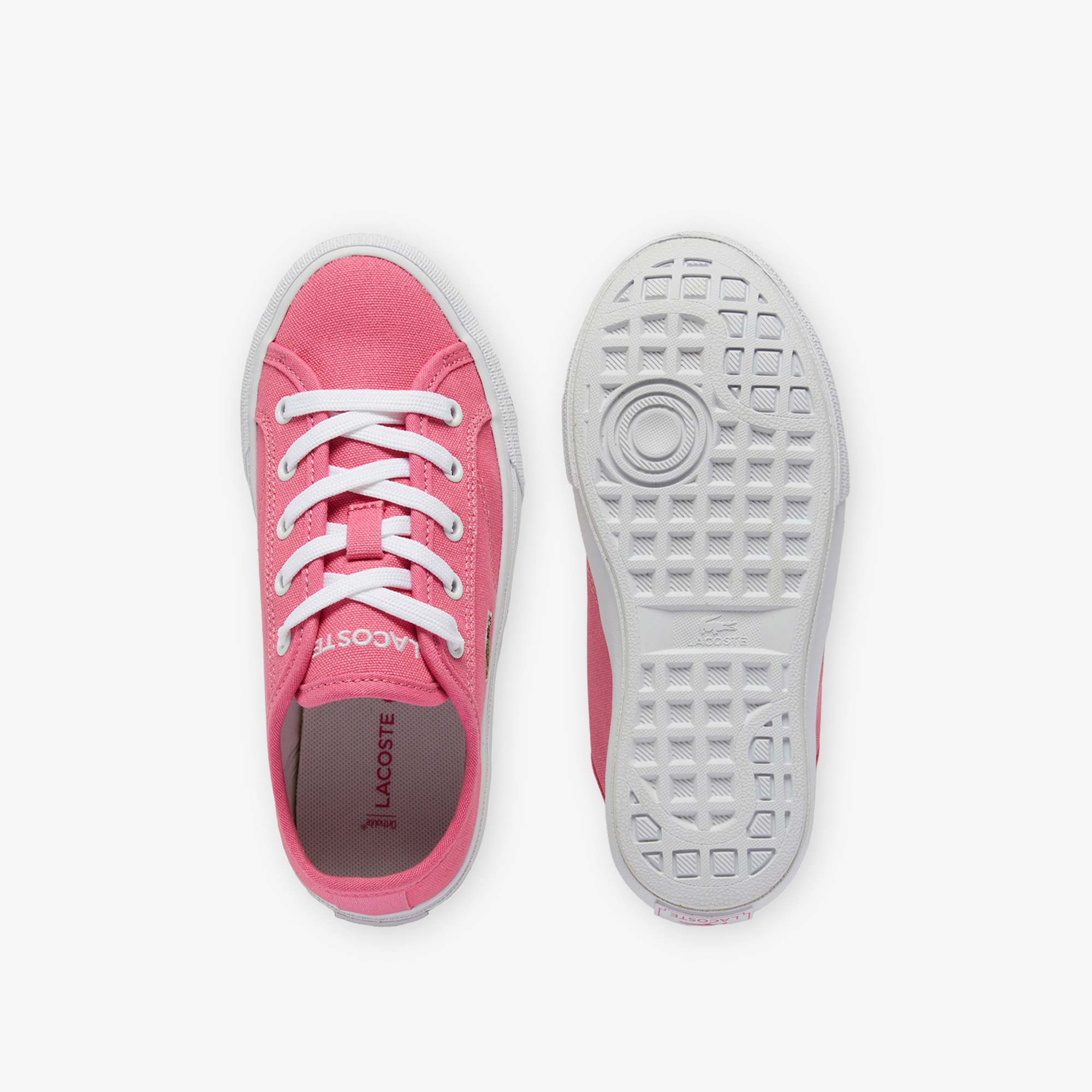 Lacoste Backcourt Çocuk Pembe Sneaker görsel 4