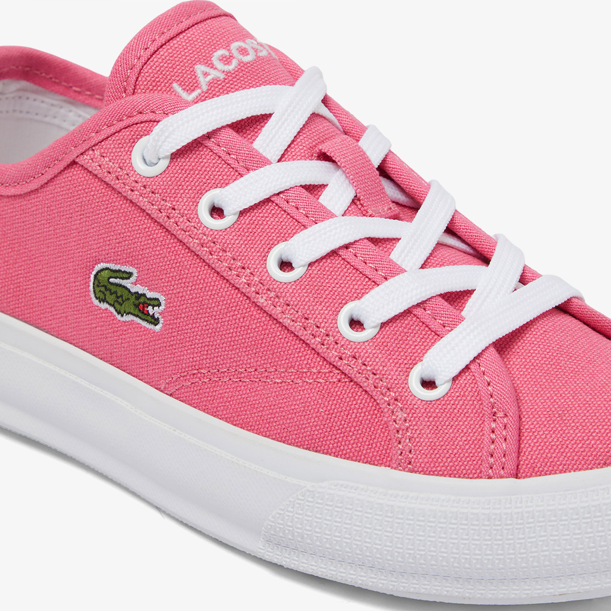 Lacoste Backcourt Çocuk Pembe Sneaker görsel 6