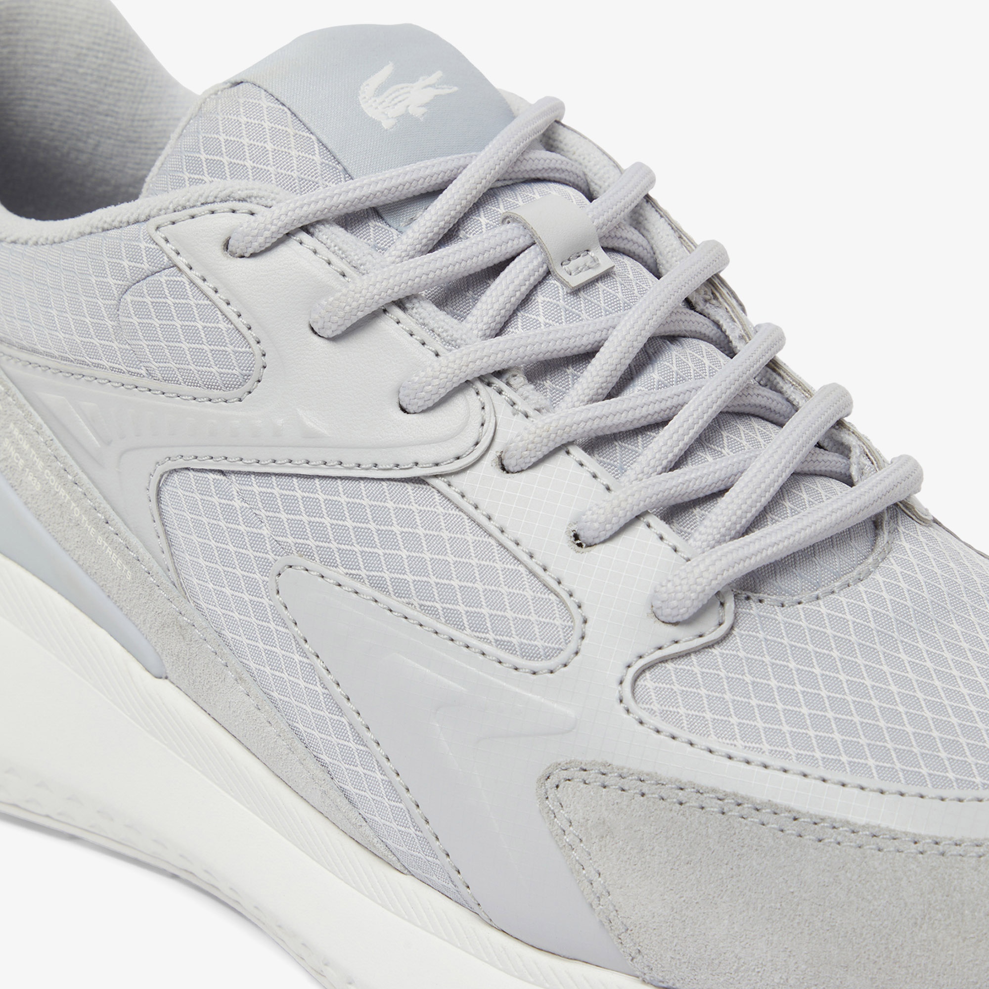 Lacoste L003 Evo Erkek Gri Sneaker